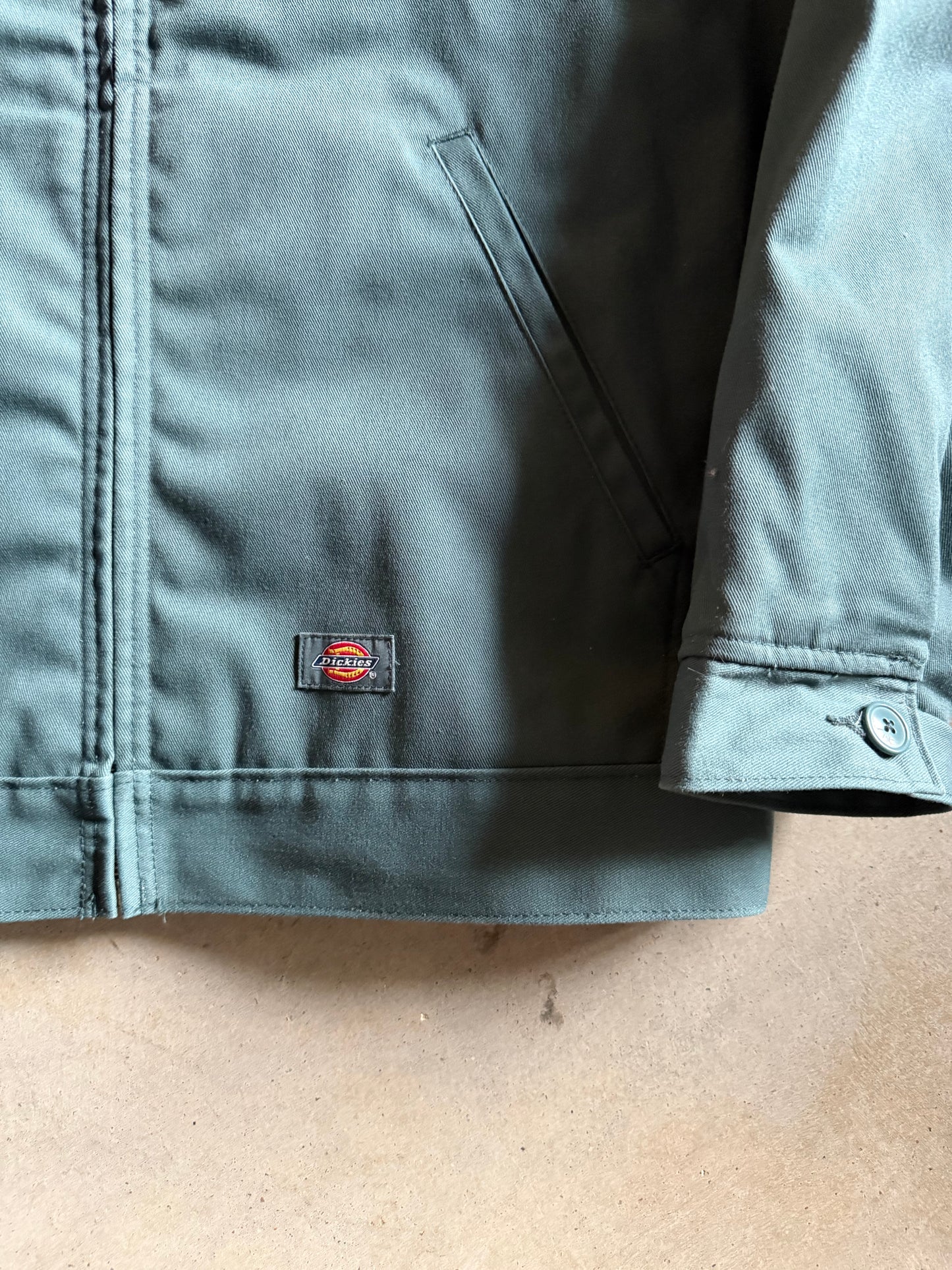 Dickies Eisenhower Lincoln Green Insulated Work Jacket Sz L