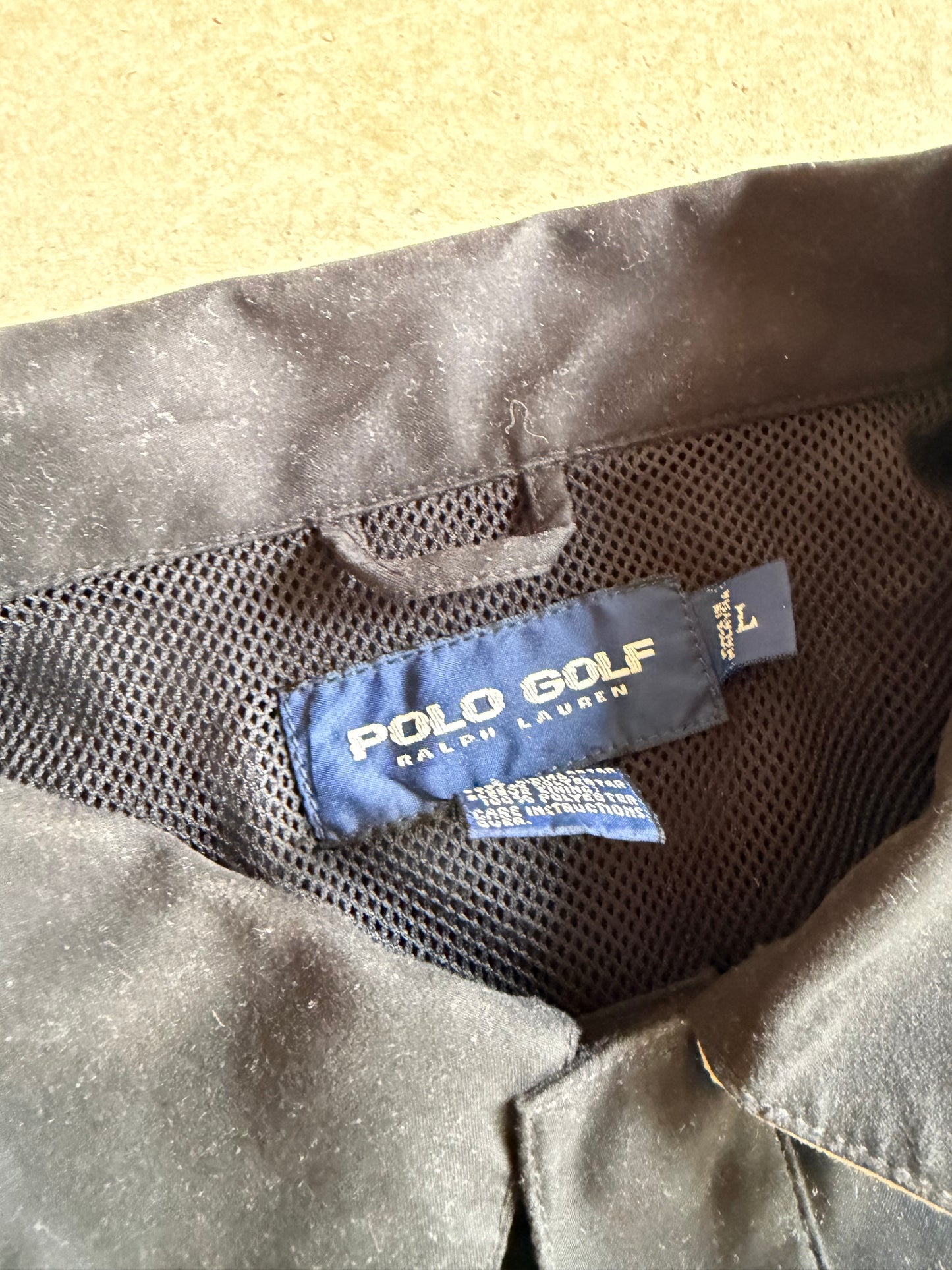 VTG Polo Golf Pullover Jacket Sz L