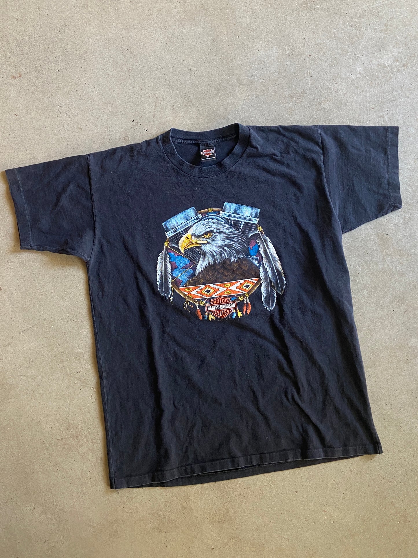 VTG Harley Davidson Alamo City Tee Sz XL