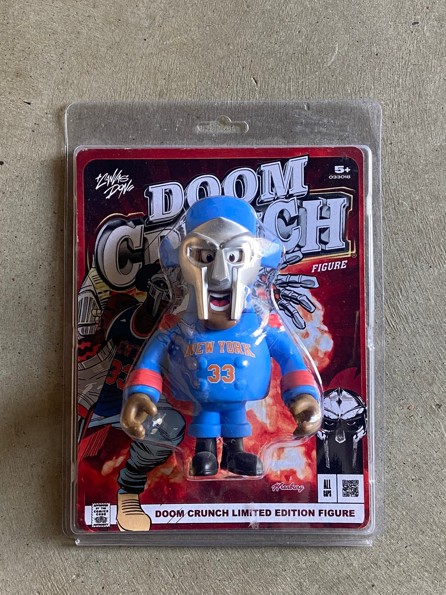 MF Doom Crunch Limited Edition Figure