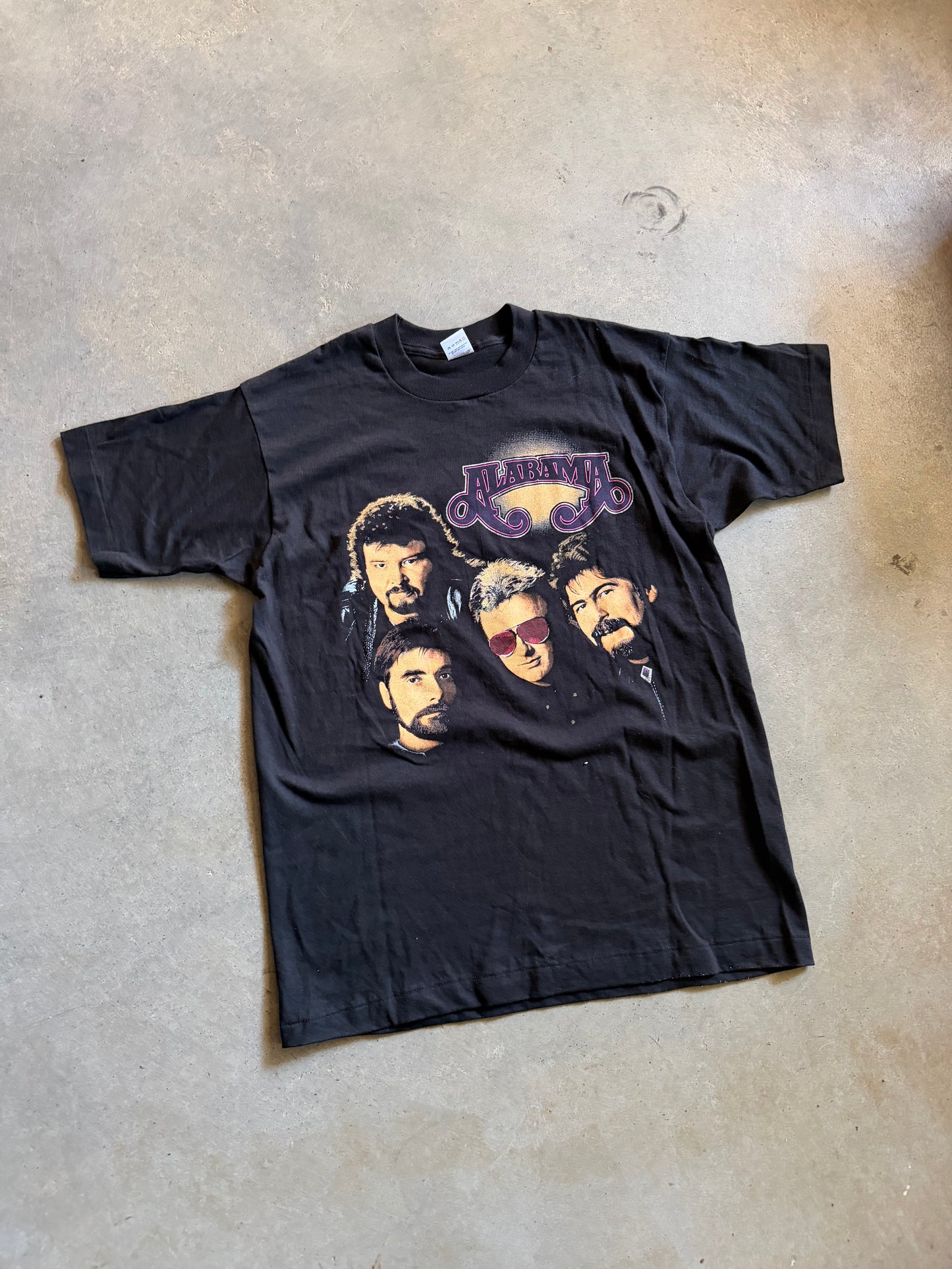 VTG Alabama Portait Stars Tee Sz L