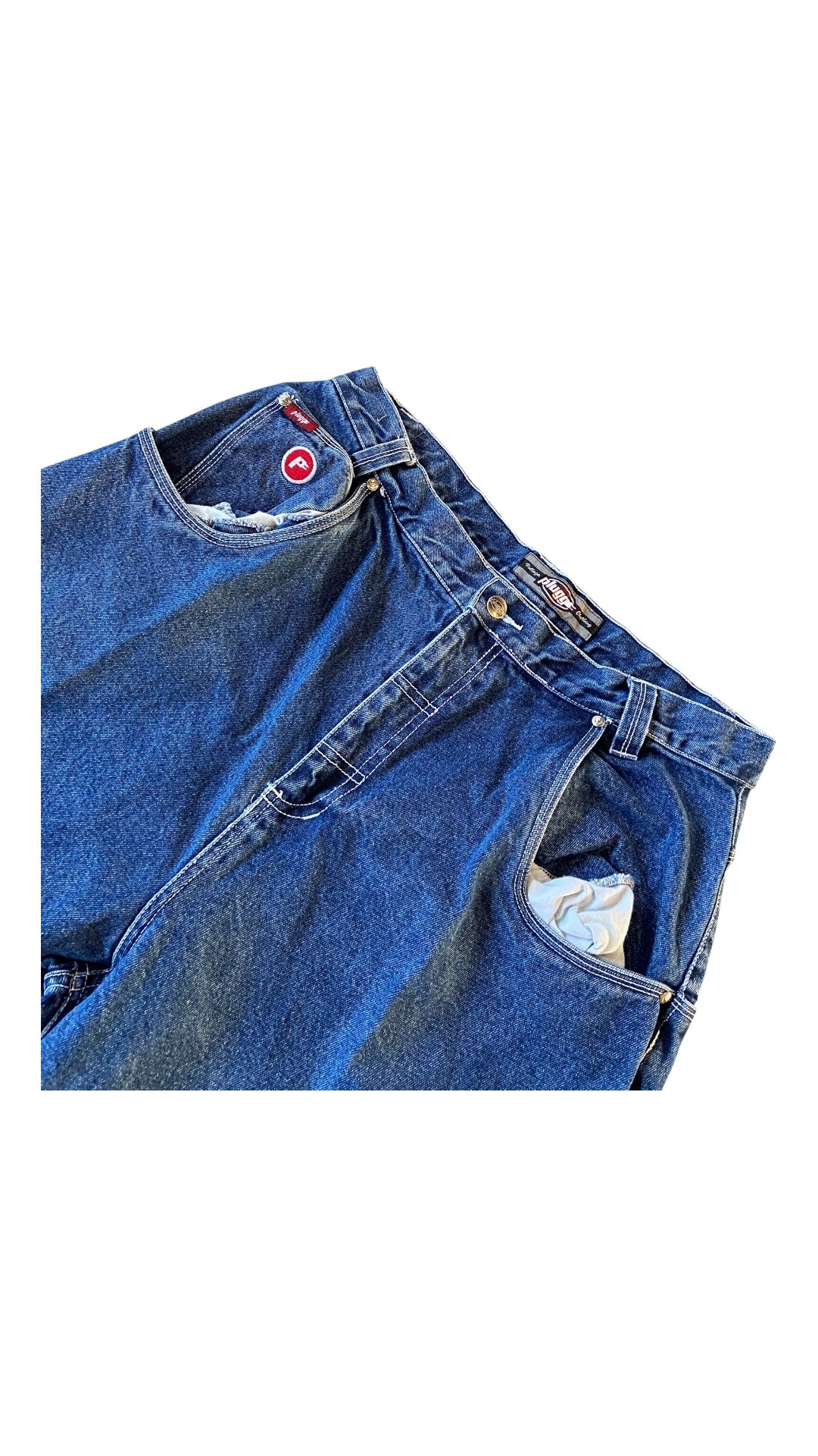 VTG Plugg Skater Jnco Style Jeans Sz 36x32
