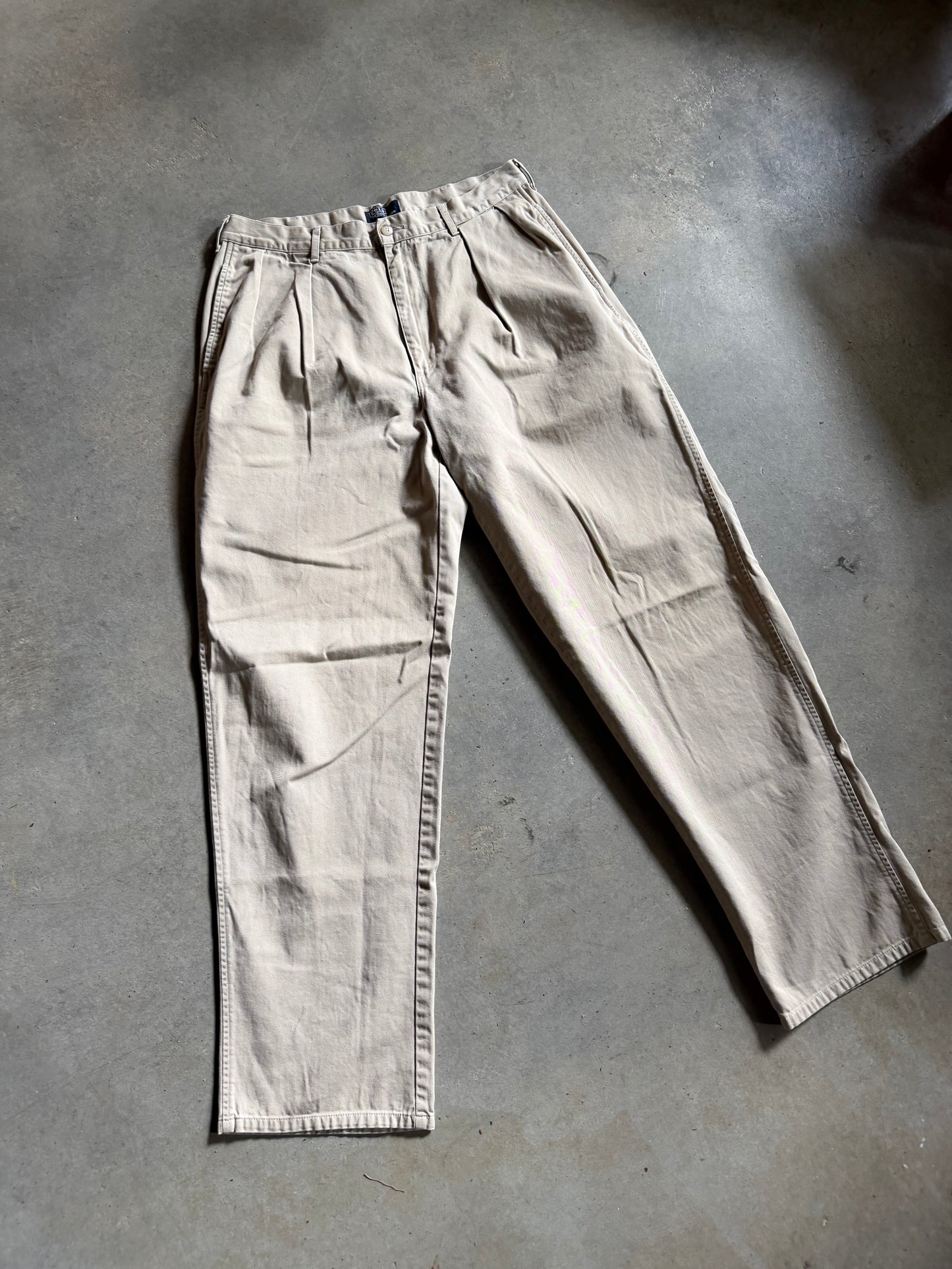 VTG Polo Made In USA Chino Pants Sz 34x32
