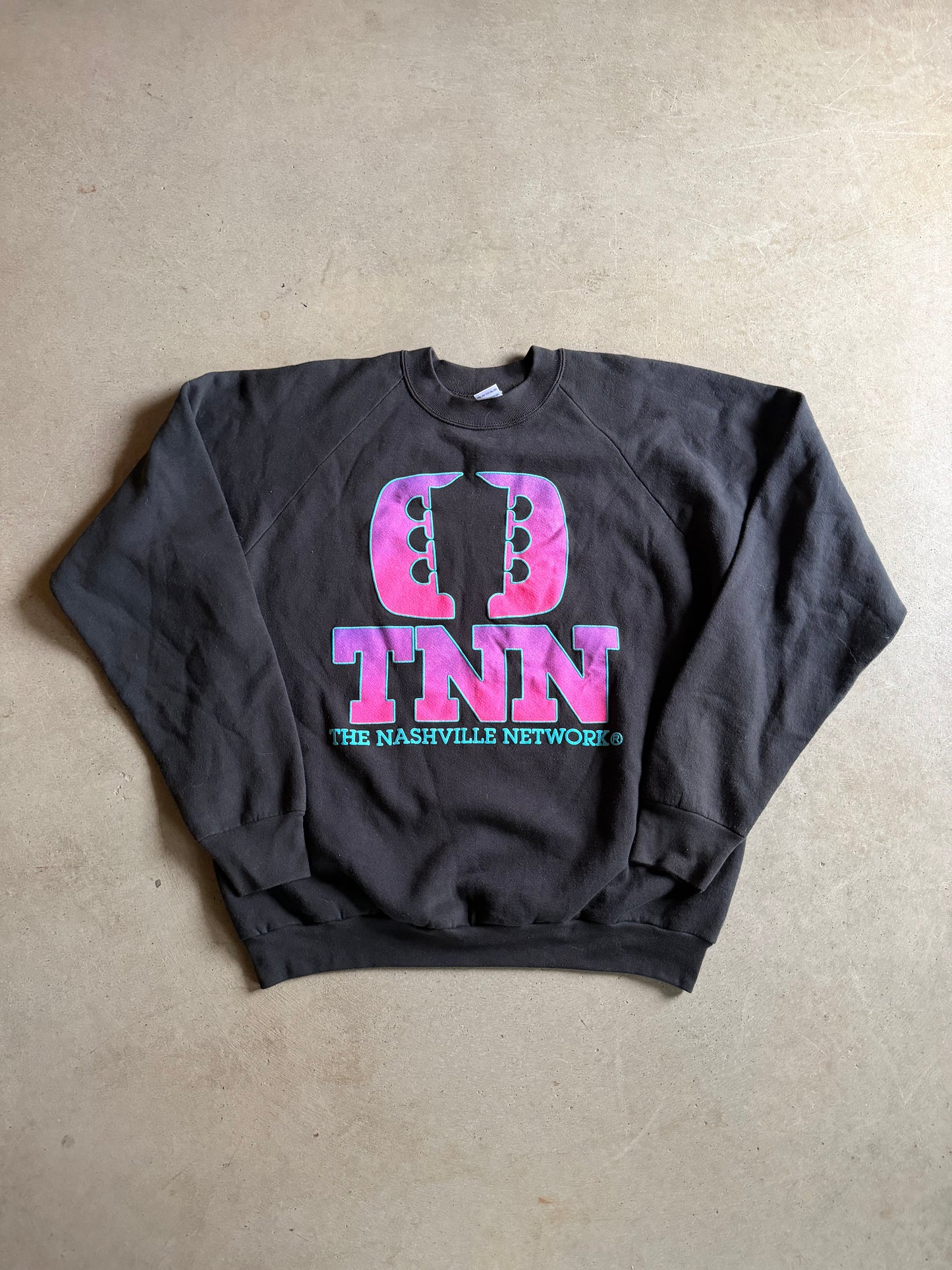 VTG TNN The Nashville Network Sweatshirt Sz 2XL