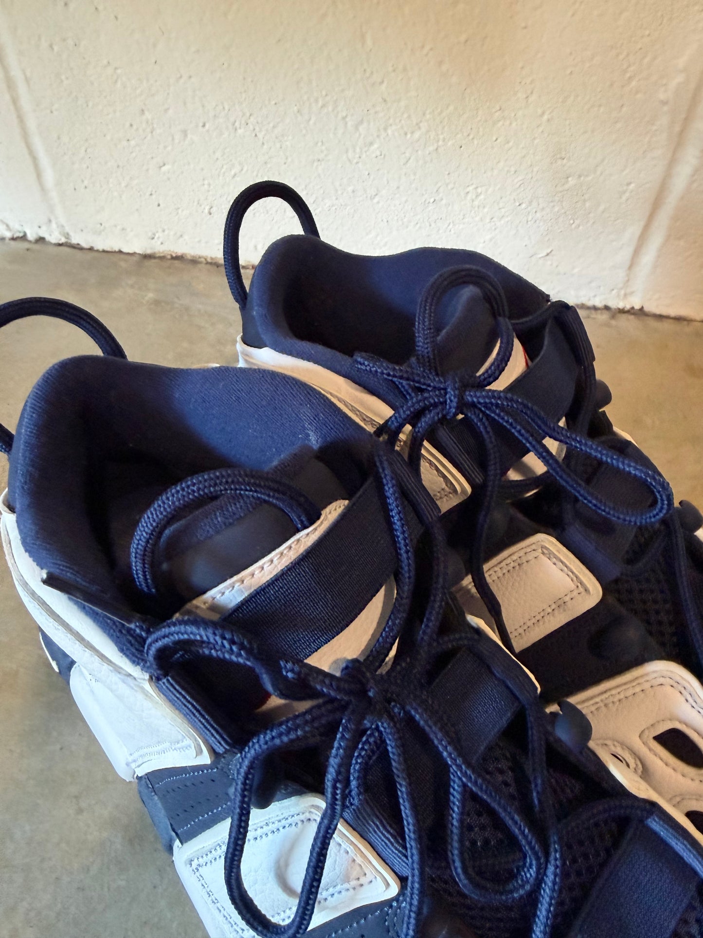 Preowned Nike Air Uptempo Olympic 2020 Sz 12M/13.5W