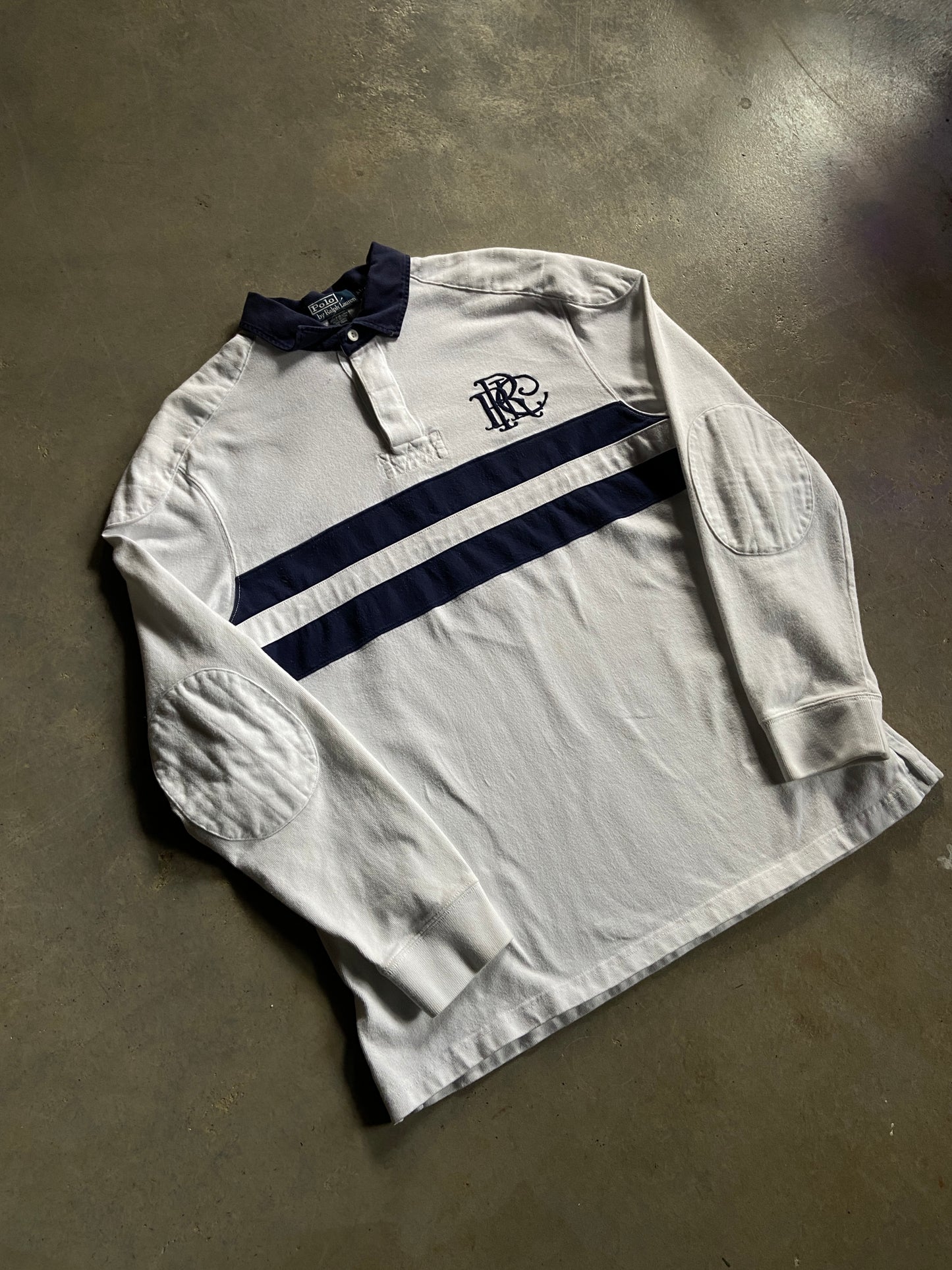 VTG Polo Ralph Lauren Rugby Shirt Sz XL