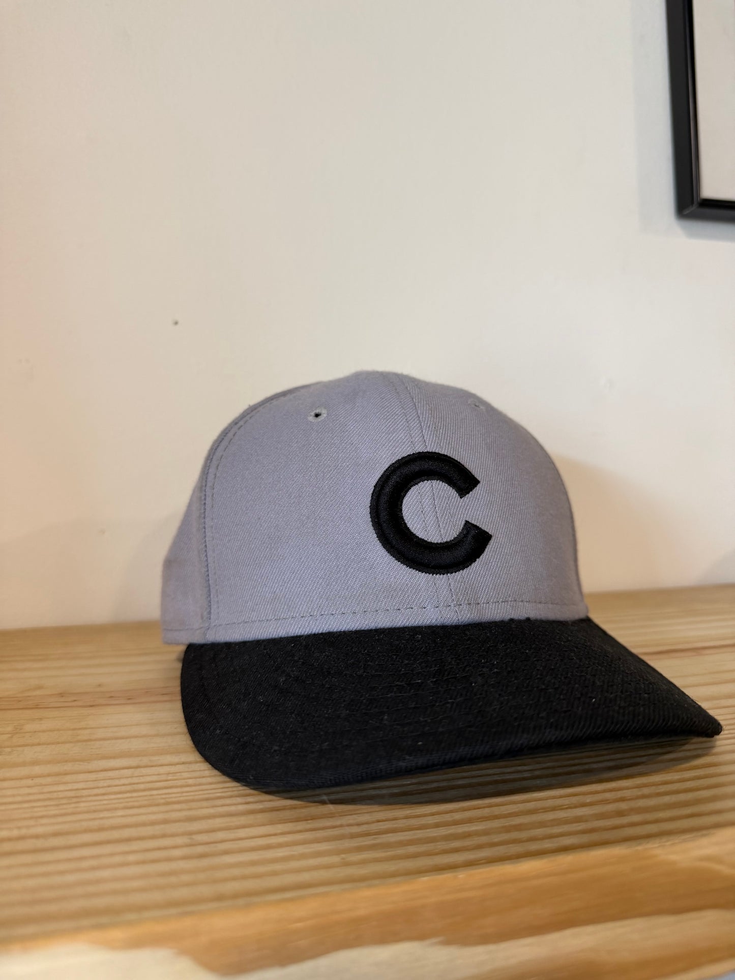 Chicago Cubs New Era Fitted Hat Sz 7 1/8
