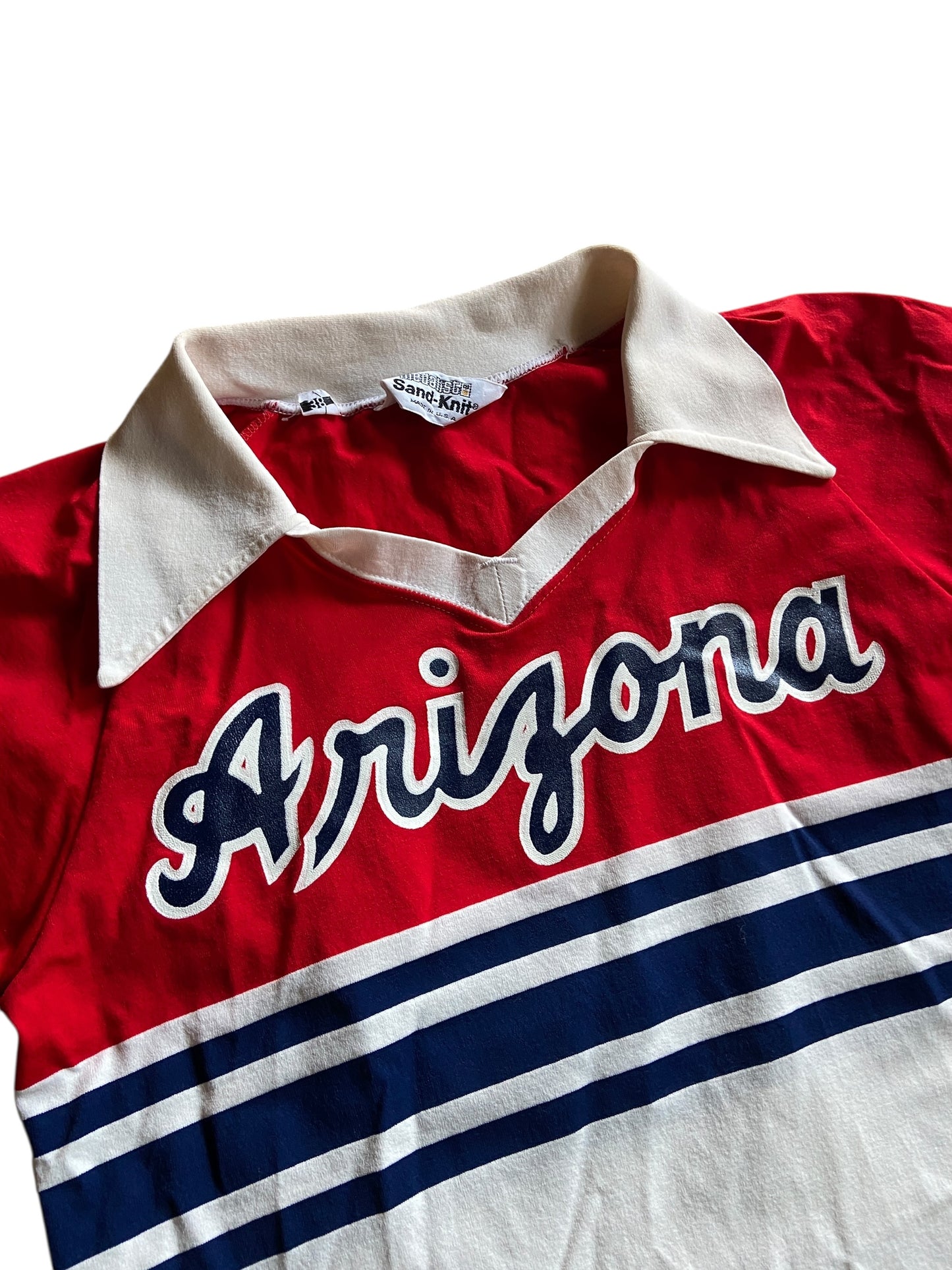 VTG Arizona Wildcats Jersey Polo Shirt Sz XS/S