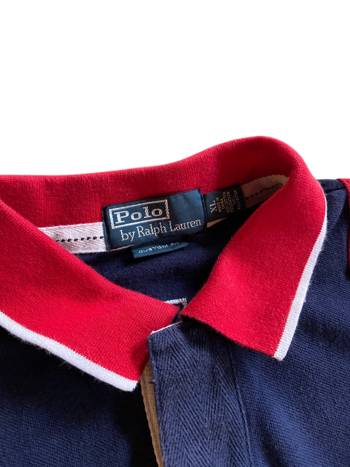 Y2K Polo Ralph Lauren Great Britain Cup Polo Sz XL