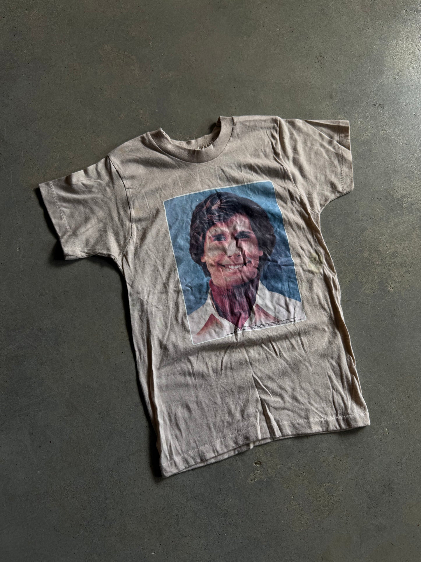 VTG Hardy Boys Frank Hardy 1977 Baby Tee Sz XS