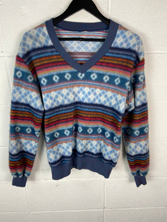 Load image into Gallery viewer, VTG Marni Style V Neck Sweater Sz Med
