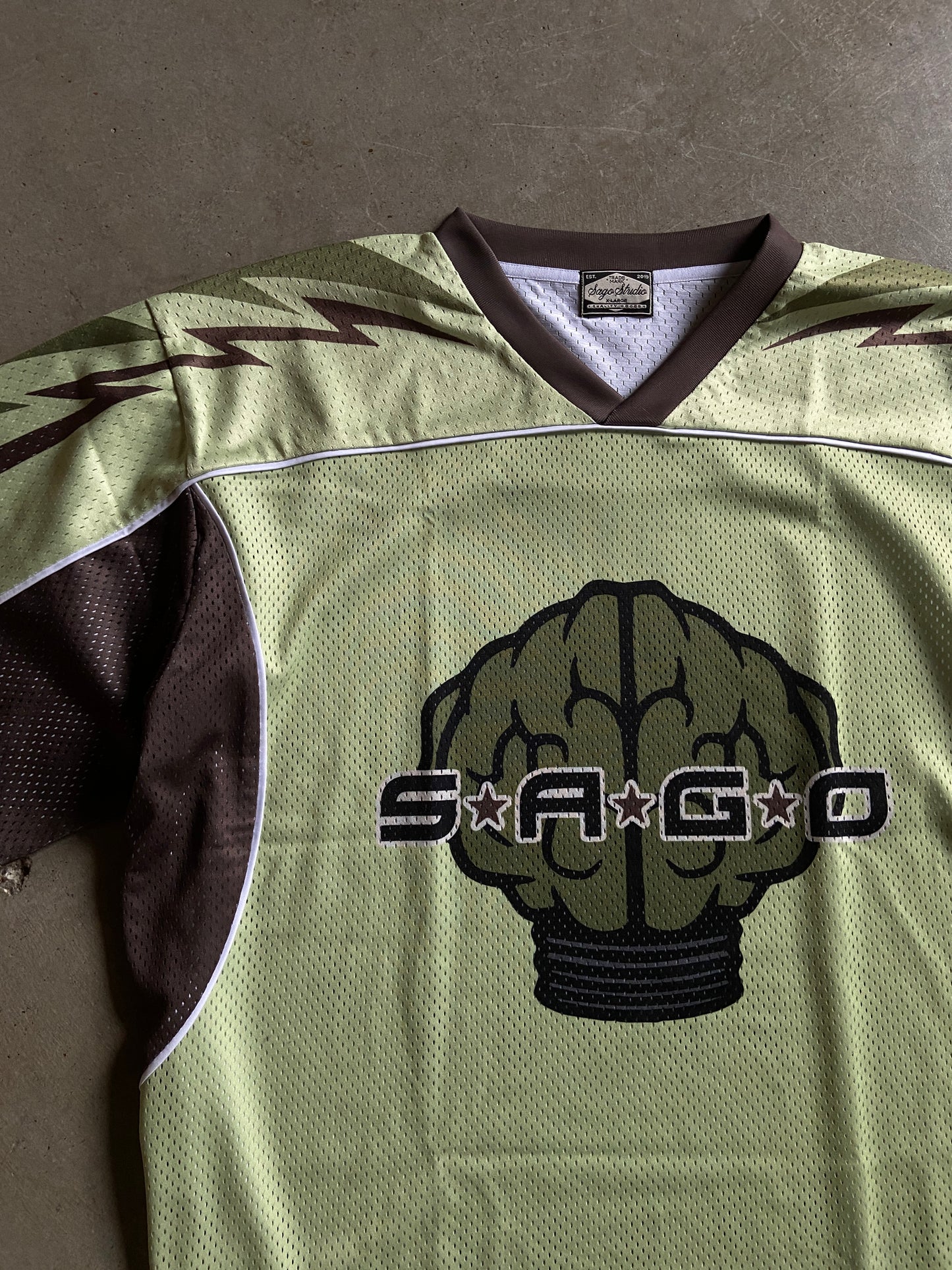 Sago Studio Football Jersey Sz XL