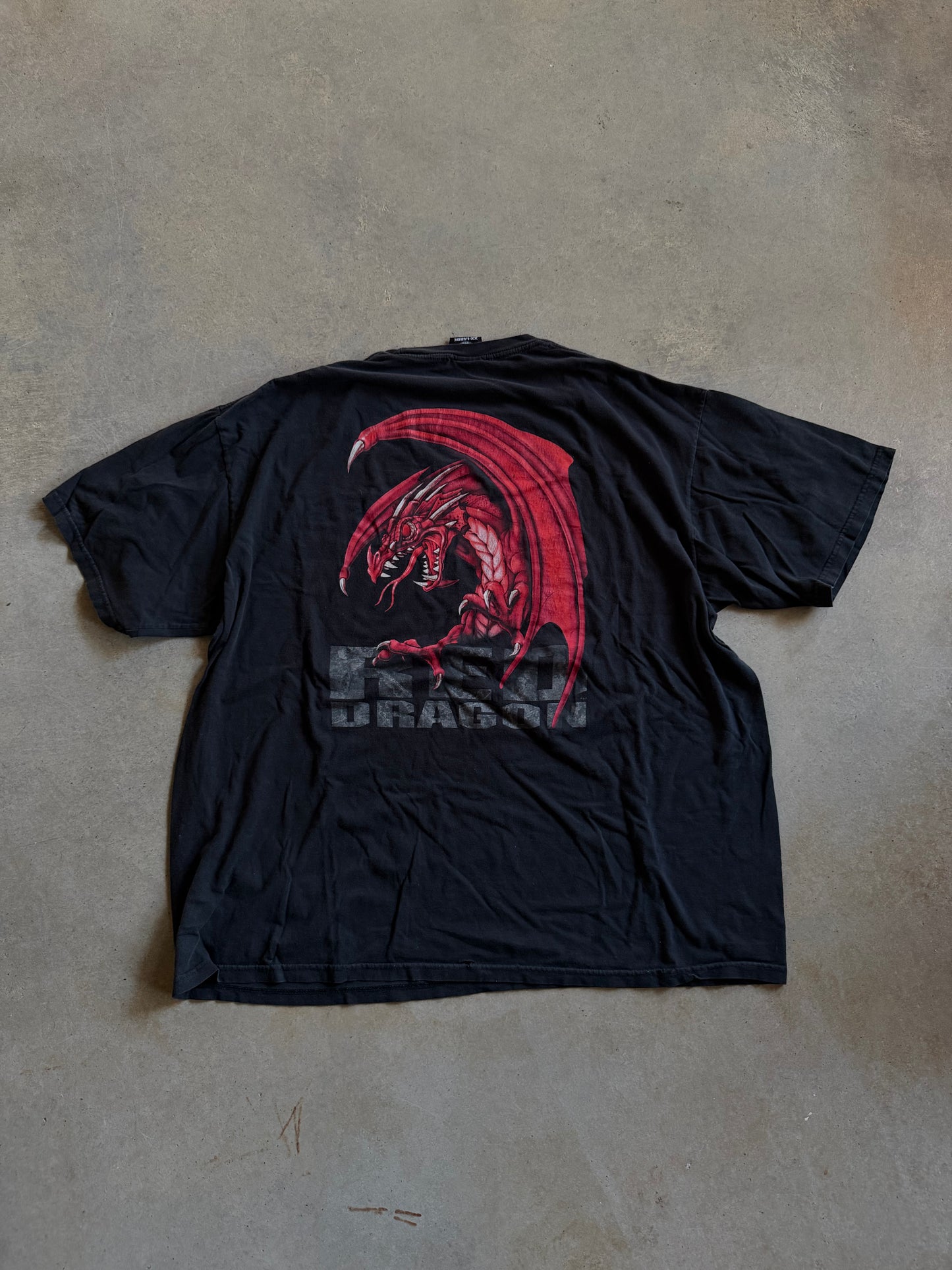 VTG Red Digital Cinema Dragon Tee Sz 2XL