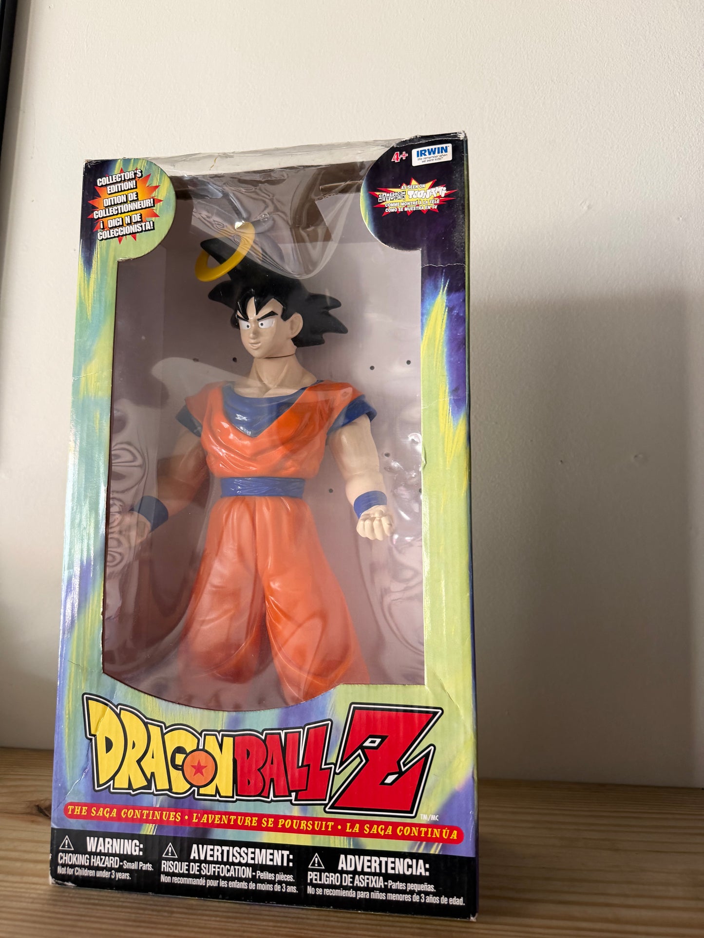 VTG Dragonball Z Super Size Warriors Goku Figure
