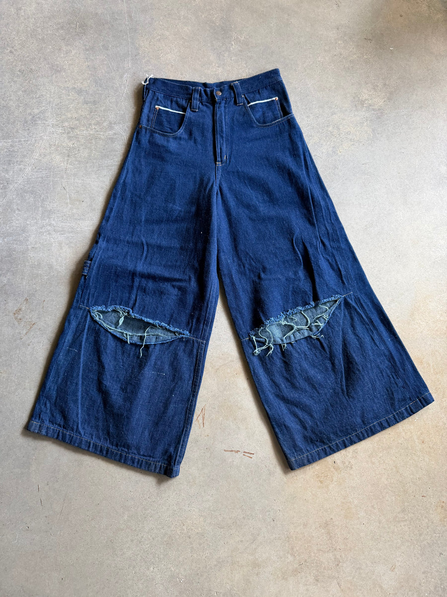 Reworked david turner Selvedge JNCO Style Rave Pants Sz 30x30 – Music ...