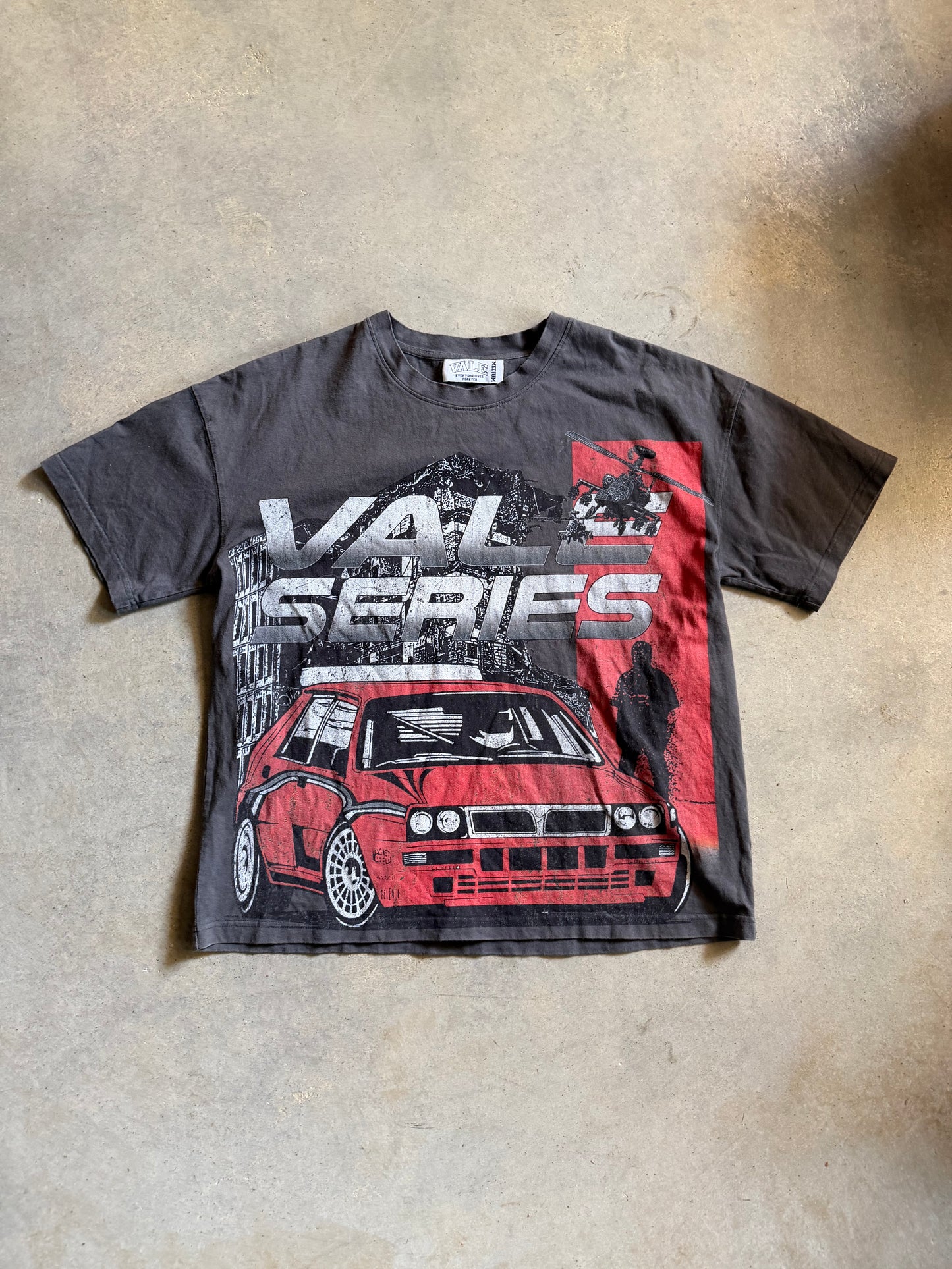Vale Series BMW Faded Tee Sz M