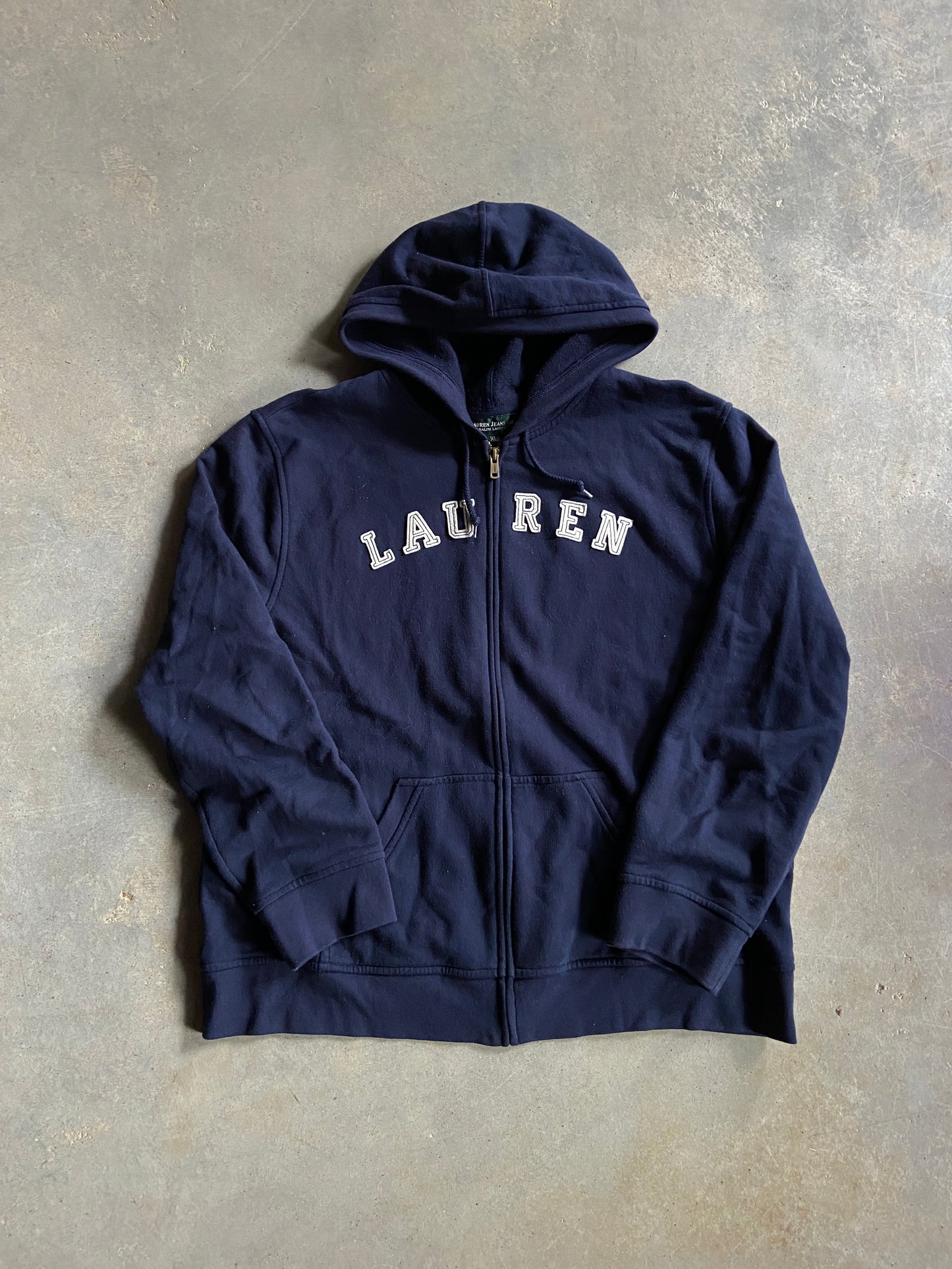 Lauren Ralph Lauren Zip Up Hoodie Sz Women's XL