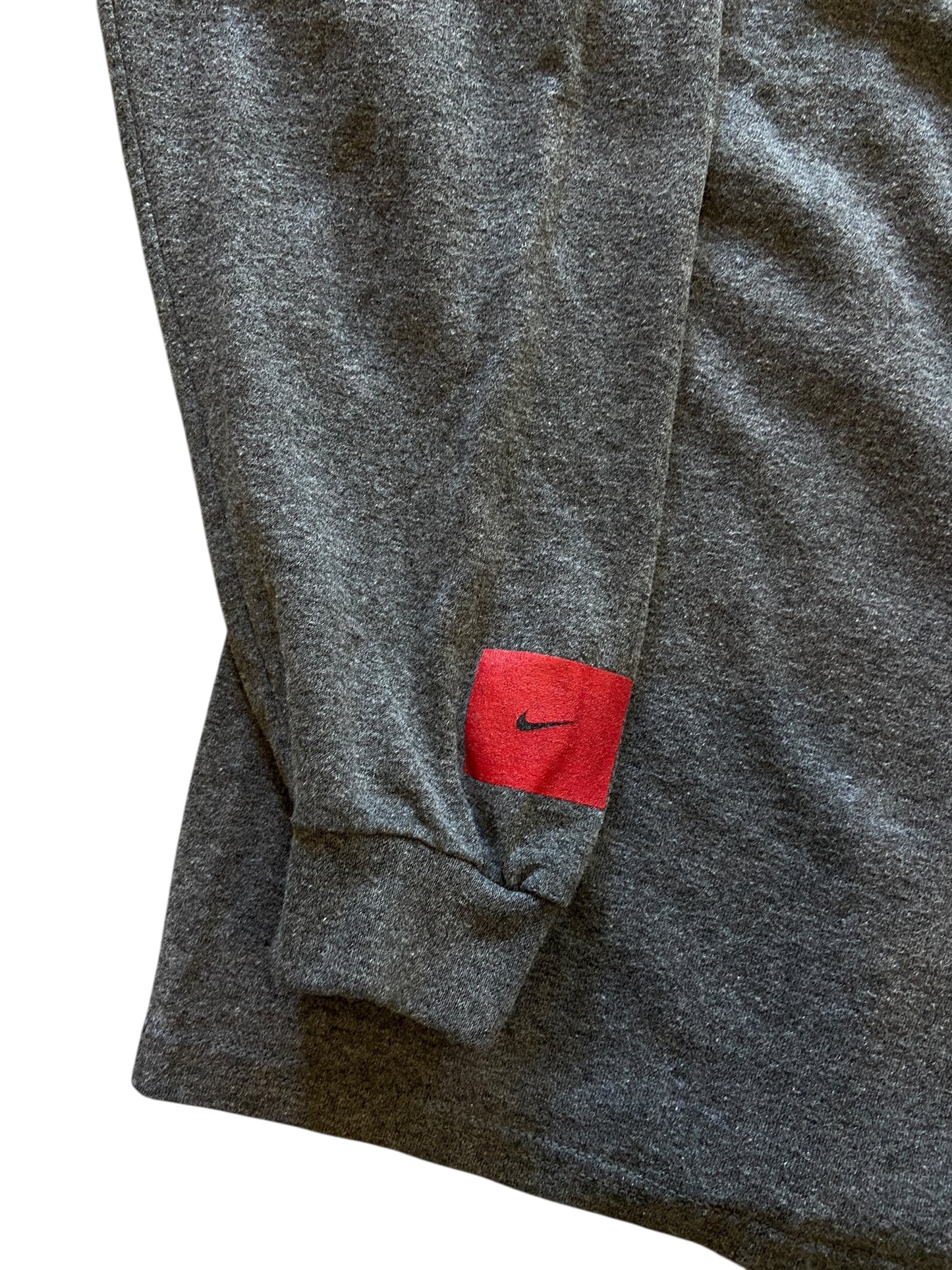 VTG Nike Basketball Dunking Graphic L/S Tee Sz XL