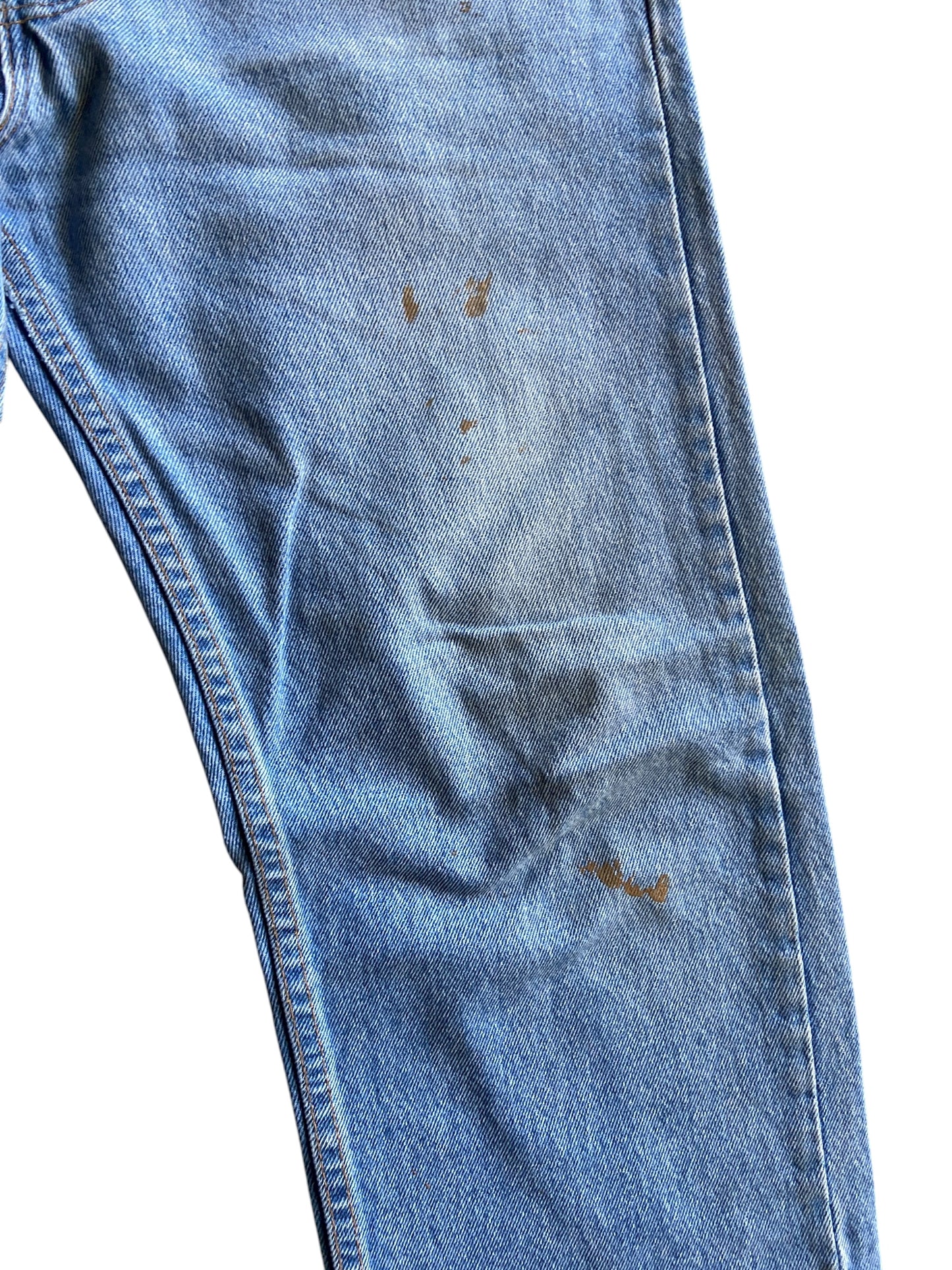 VTG Levis 505 Orange Tab Denim Jeans Sz 38x30