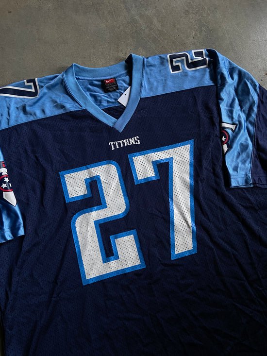 VTG Nike Tennessee Titans Eddie George Jersey Sz XXL