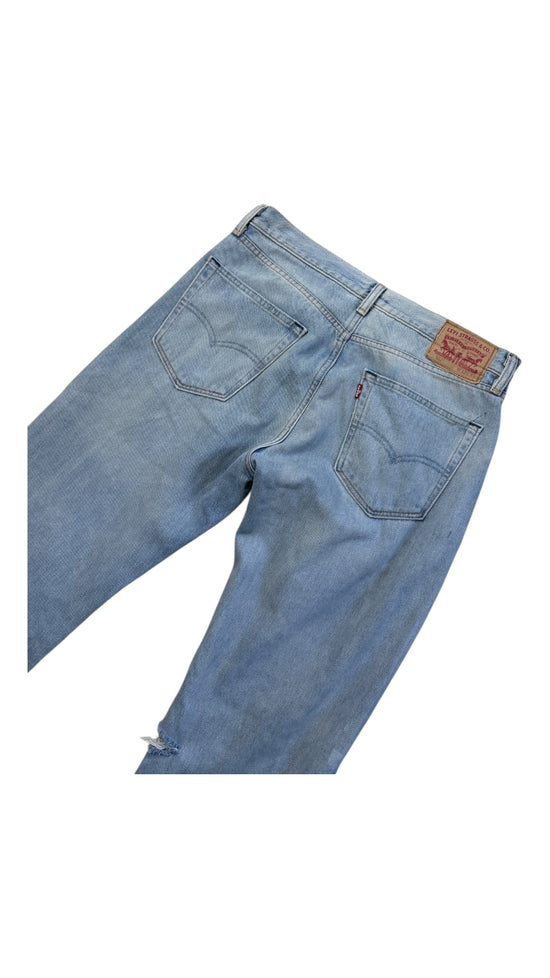 VTG Levis 502 Light Wash Denim Jeans Sz 33x33