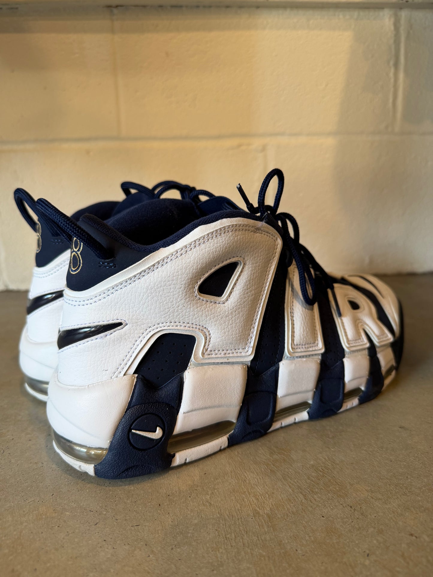 Preowned Nike Air Uptempo Olympic 2020 Sz 12M/13.5W