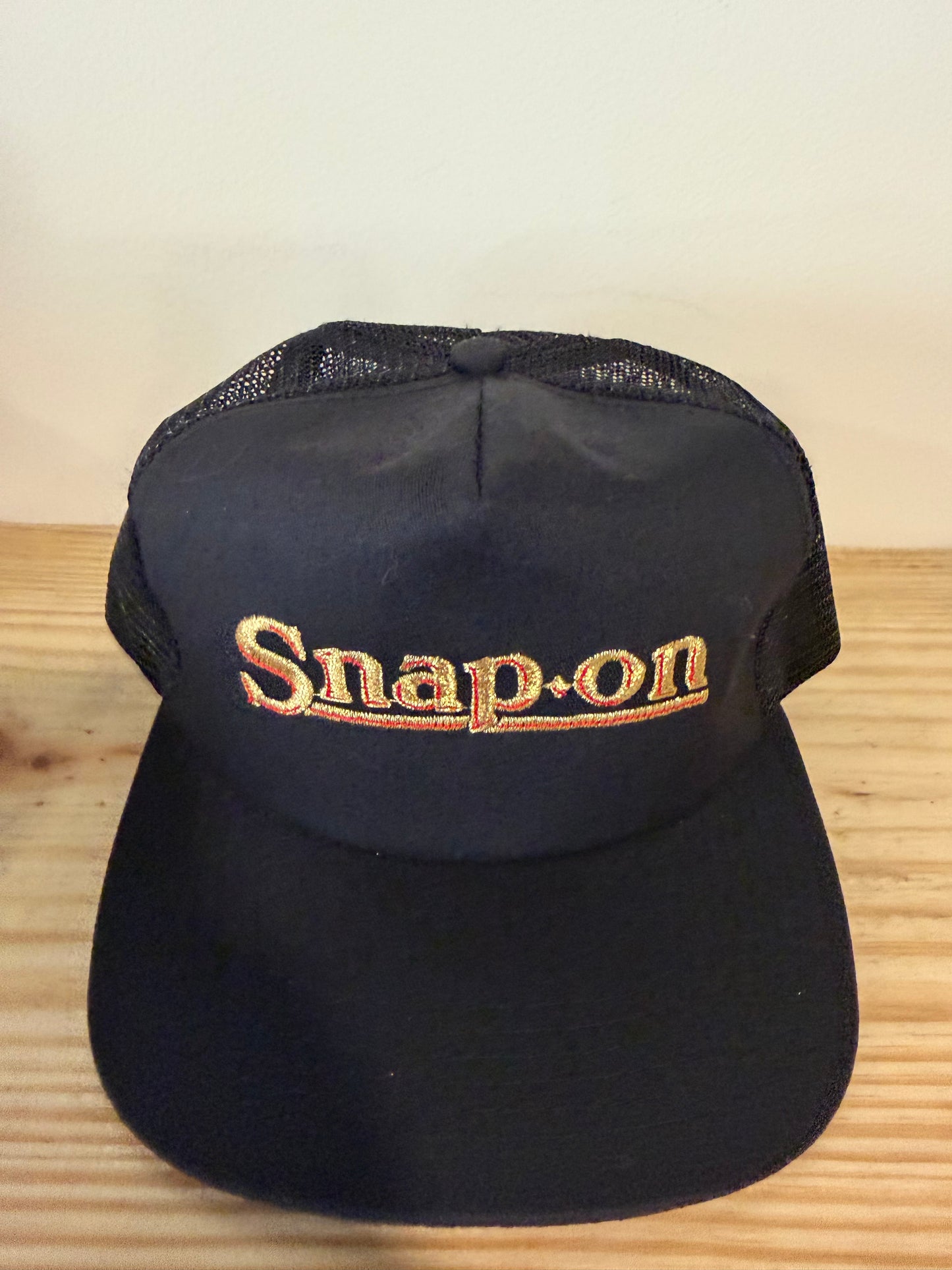 VTG Snap On Gold/Red Hat