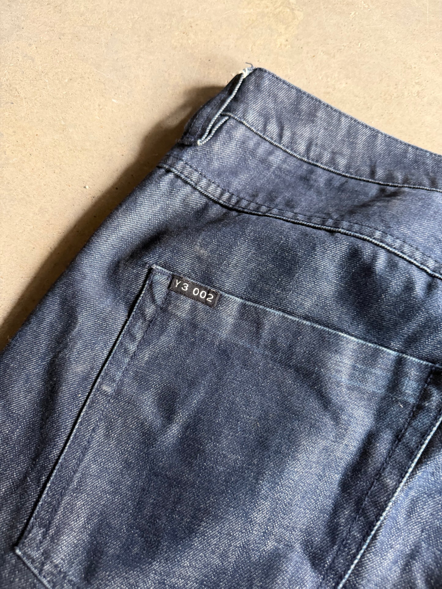 2007 Y-3 Denim Jeans Sz 40x34