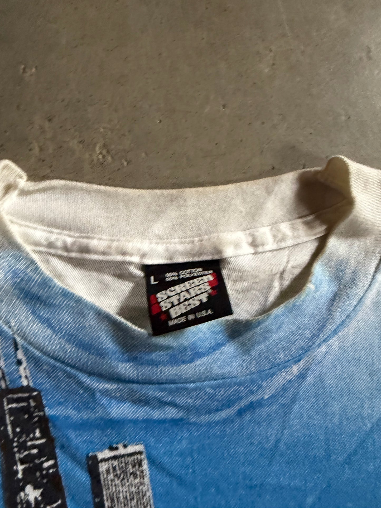 VTG Chicago All Over Print Tee Sz M/L