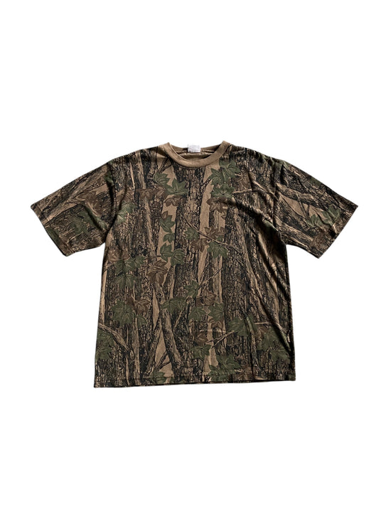 VTG Horizon Camo Leaf Tee Sz M/L