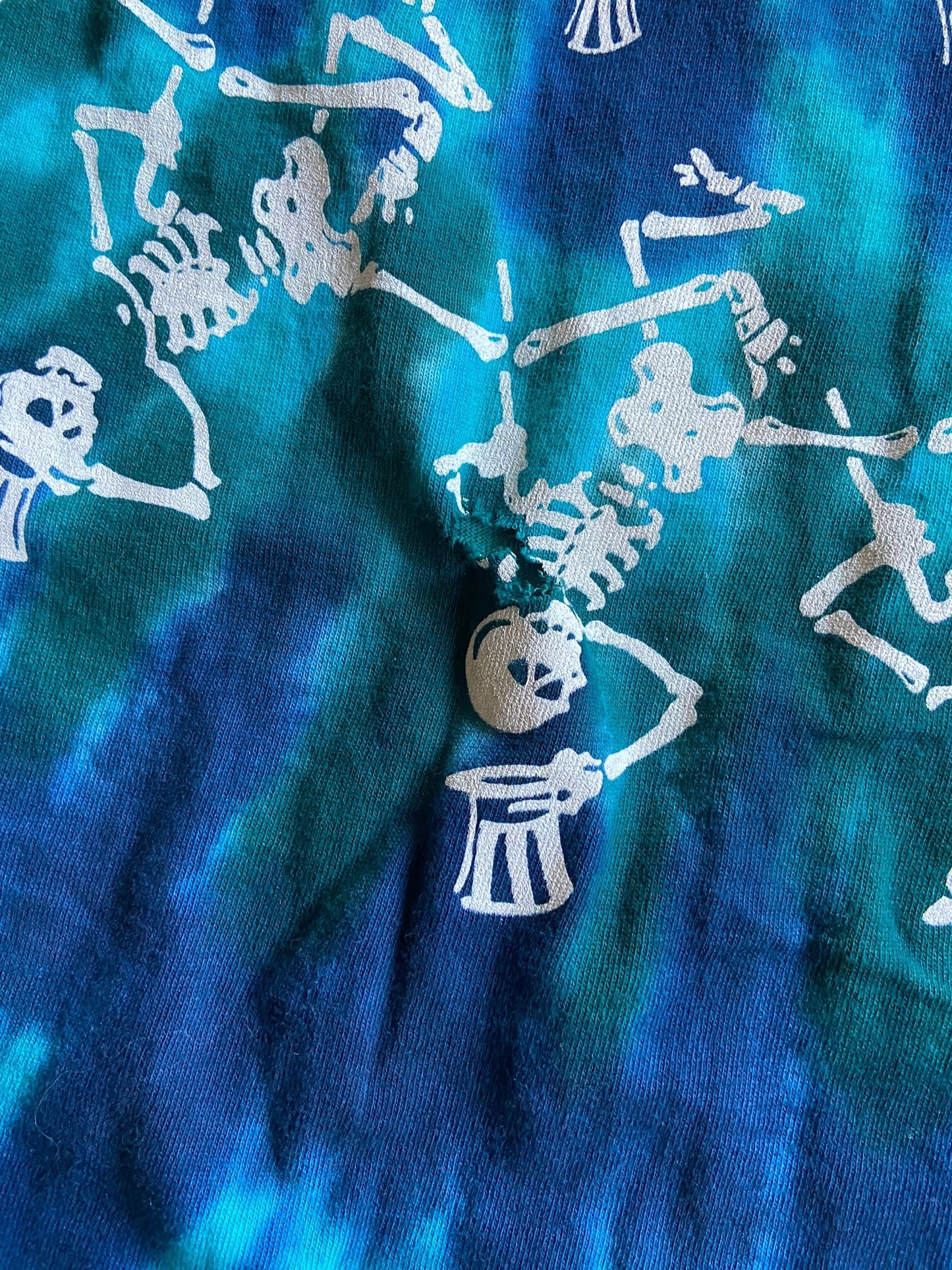 VTG Grateful Dead 25 Years Blue Tye Dye Tee Sz L/XL