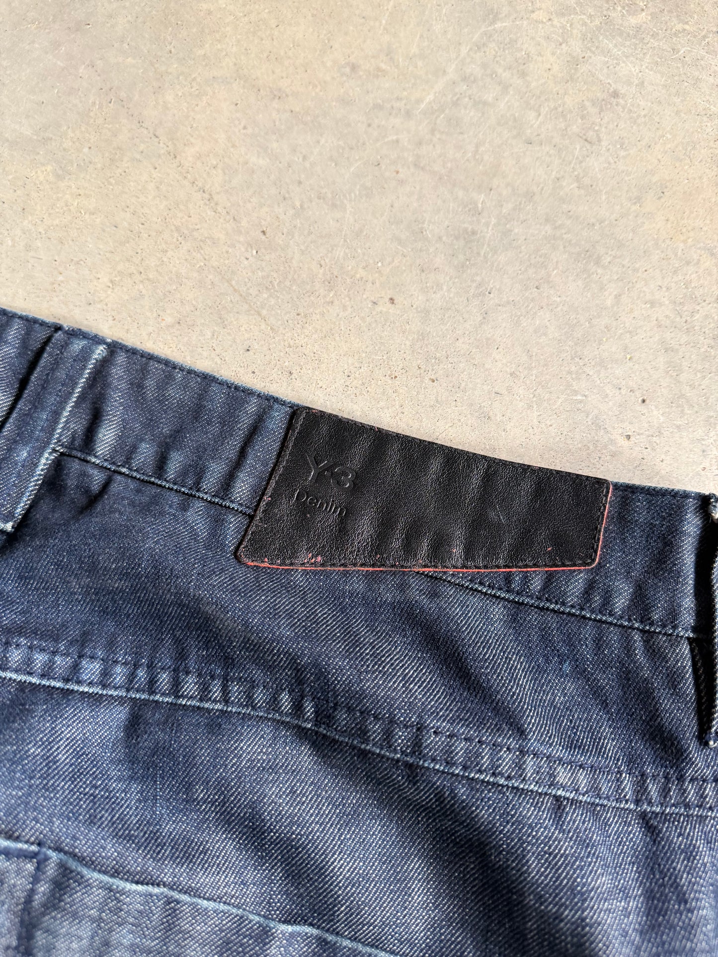 2007 Y-3 Denim Jeans Sz 40x34
