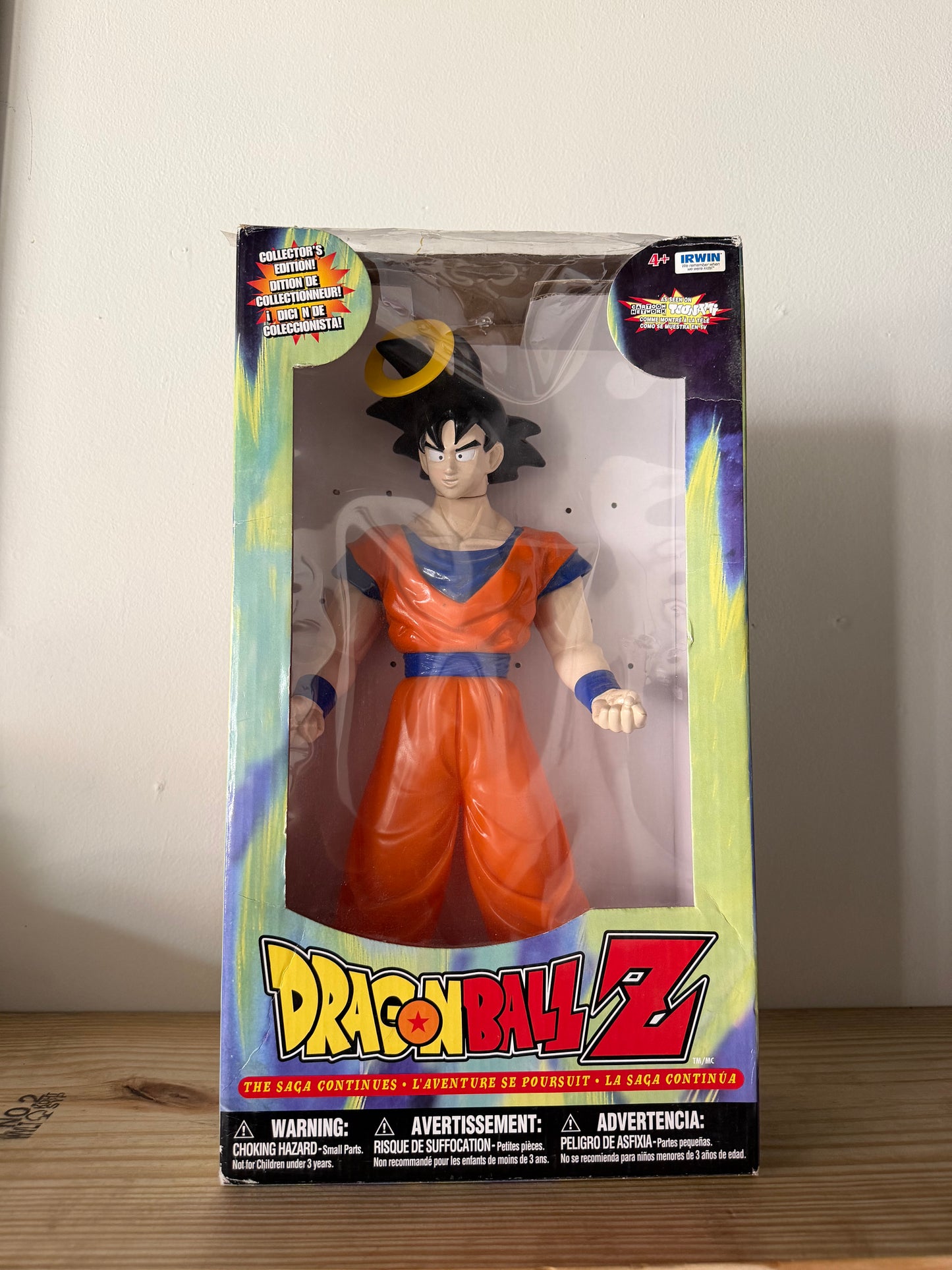 VTG Dragonball Z Super Size Warriors Goku Figure