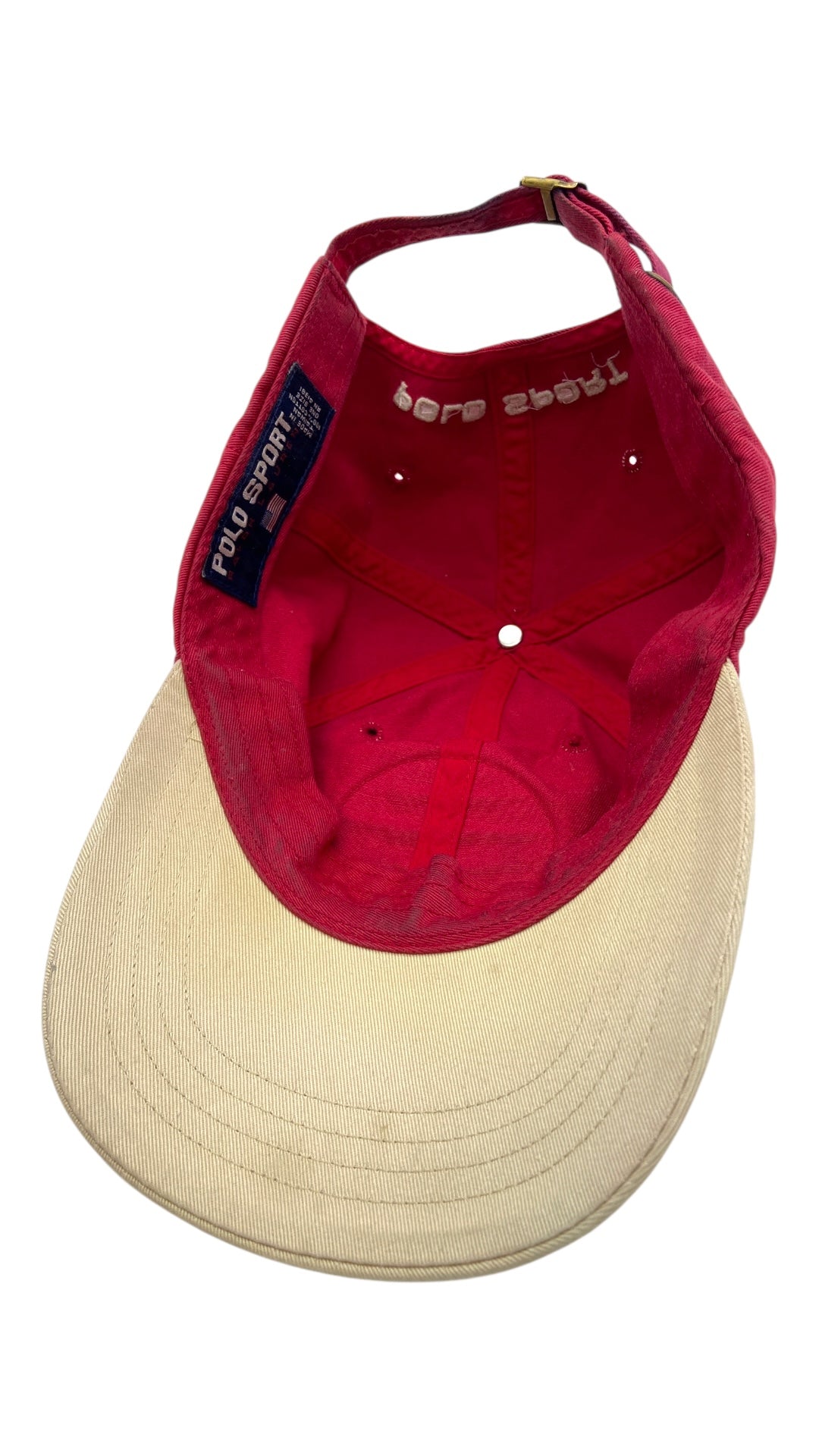 VTG Polo Sport Flag Strapback Hat