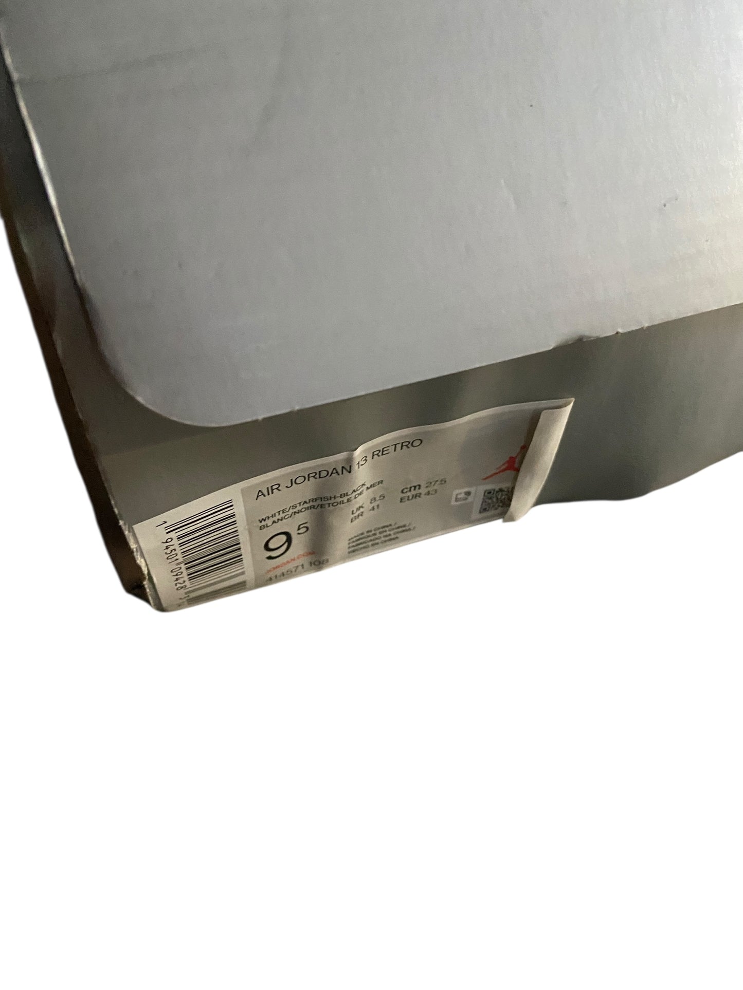 Preowned Jordan 13 Retro Starfish Sz 9.5M/11W