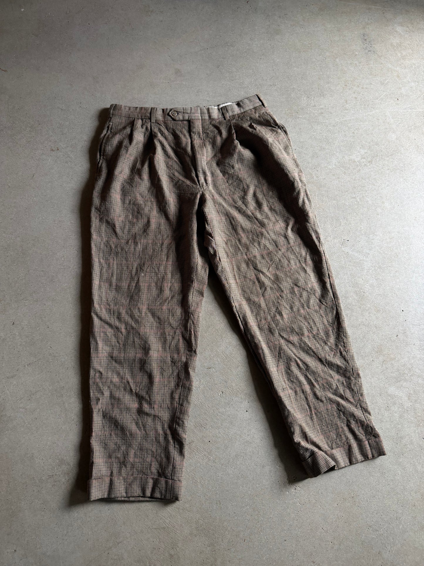 VTG Tommy Hilfiger Plaid Pants Sz 36x30