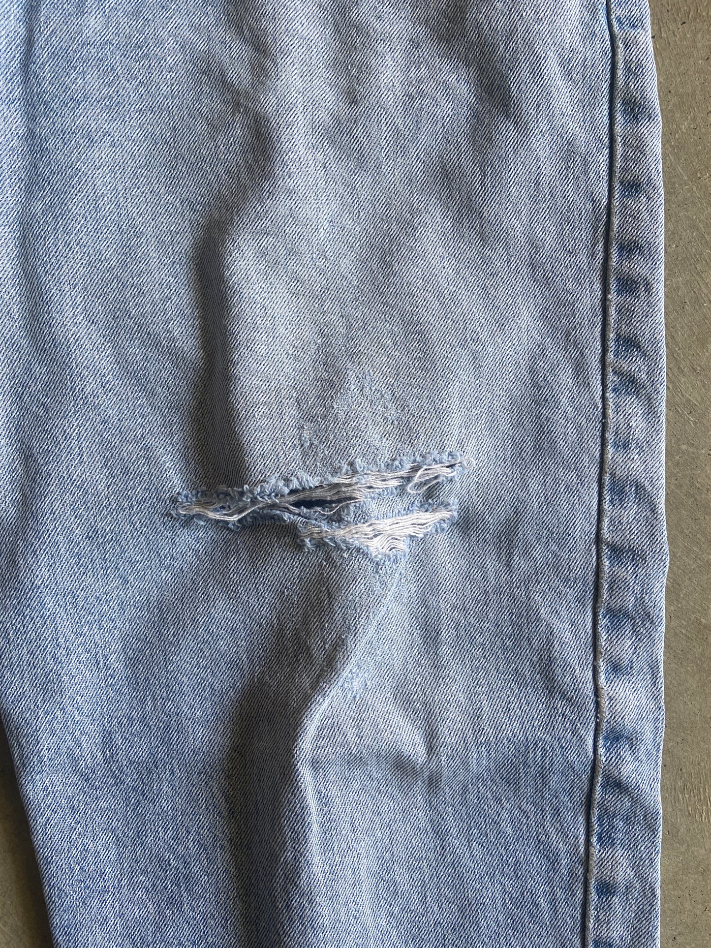 VTG Tommy Jeans Light Wash Denim Jeans Sz 36x30