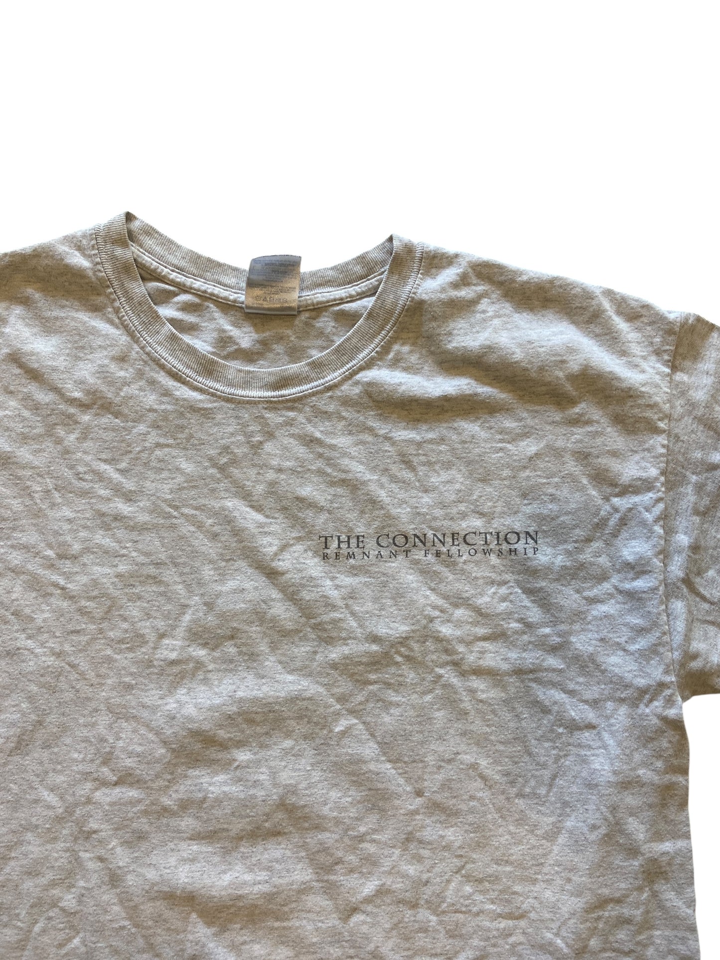 VTG Creation Of Adam Graphic Tee Sz L