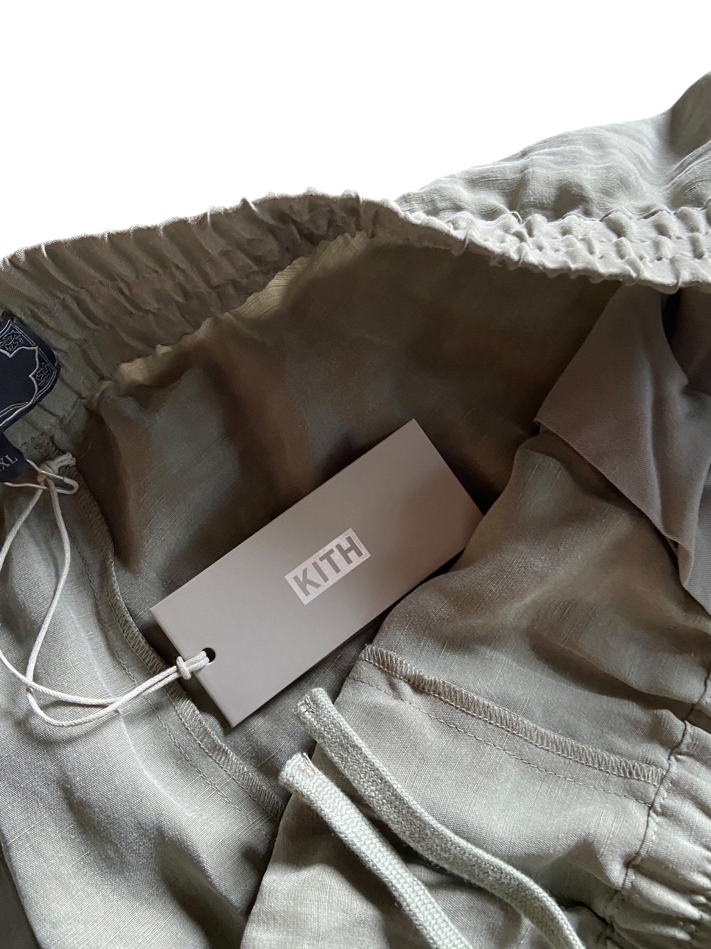 Kith Cupro/Linen Jude Shorts Sz XXL