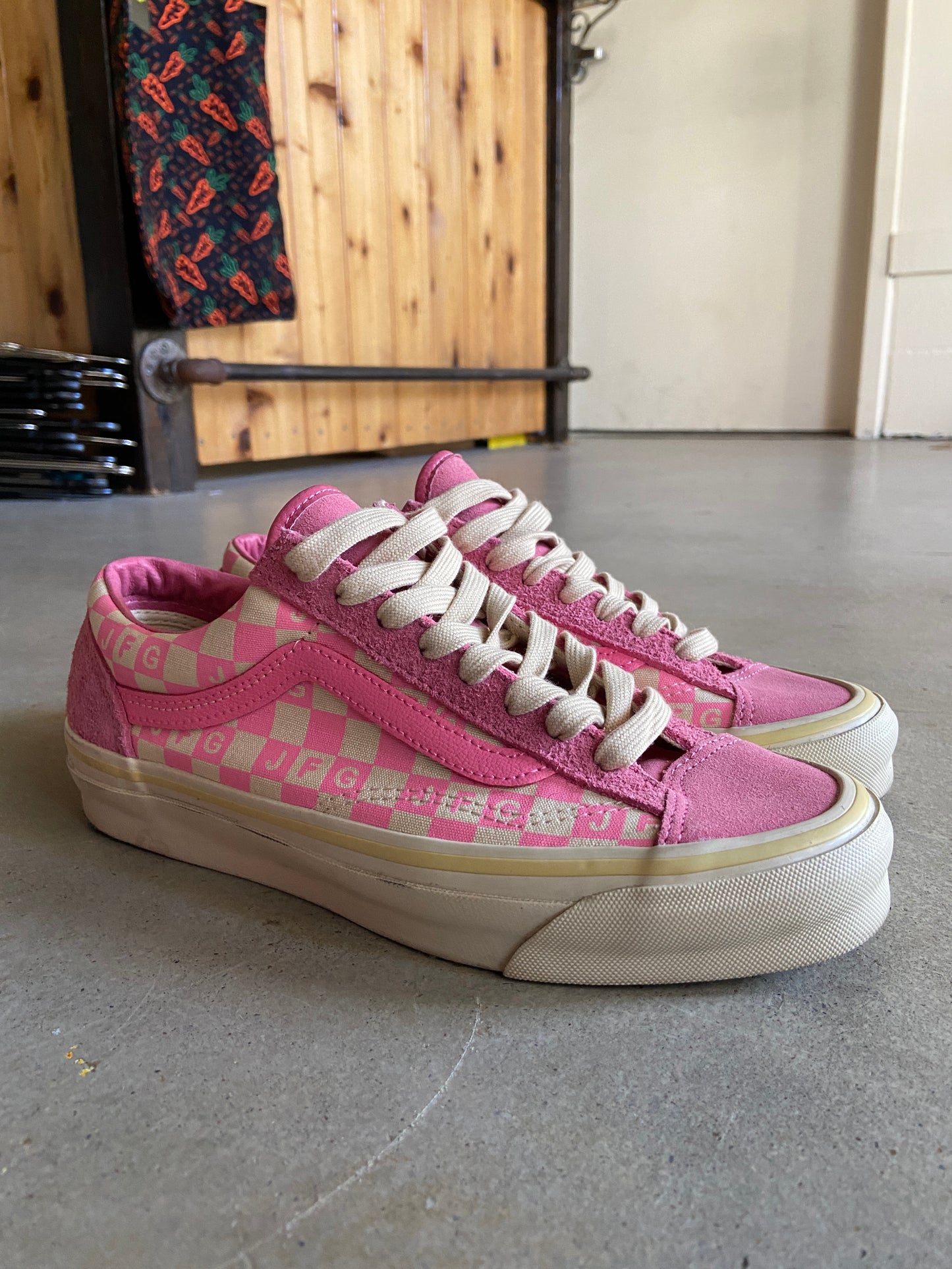 Preowned Vans Joe Freshgoods x OG Style 36 LX 'Honeymoon Stage - Pink' Sz 7.5M