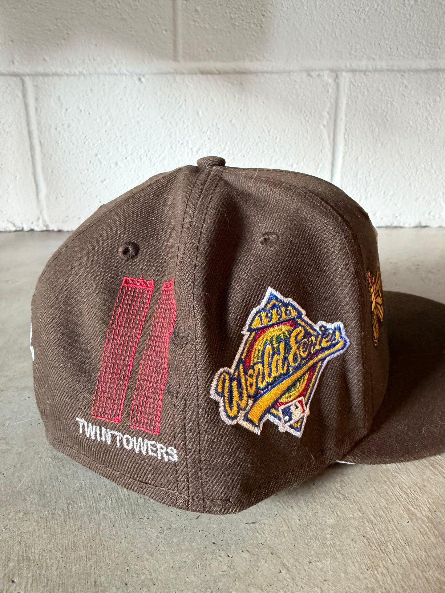 Lord Fubu New York Yankees 5950s EWDIL Fitted Hat Sz 7 1/4