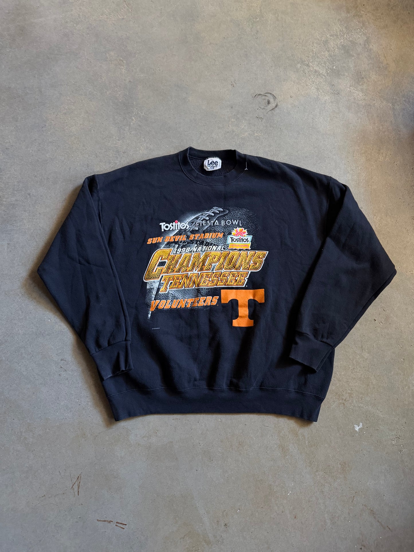 VTG Tennessee Volunteers 1998 Fiesta Bowl Sweatshirt Sz 2XL