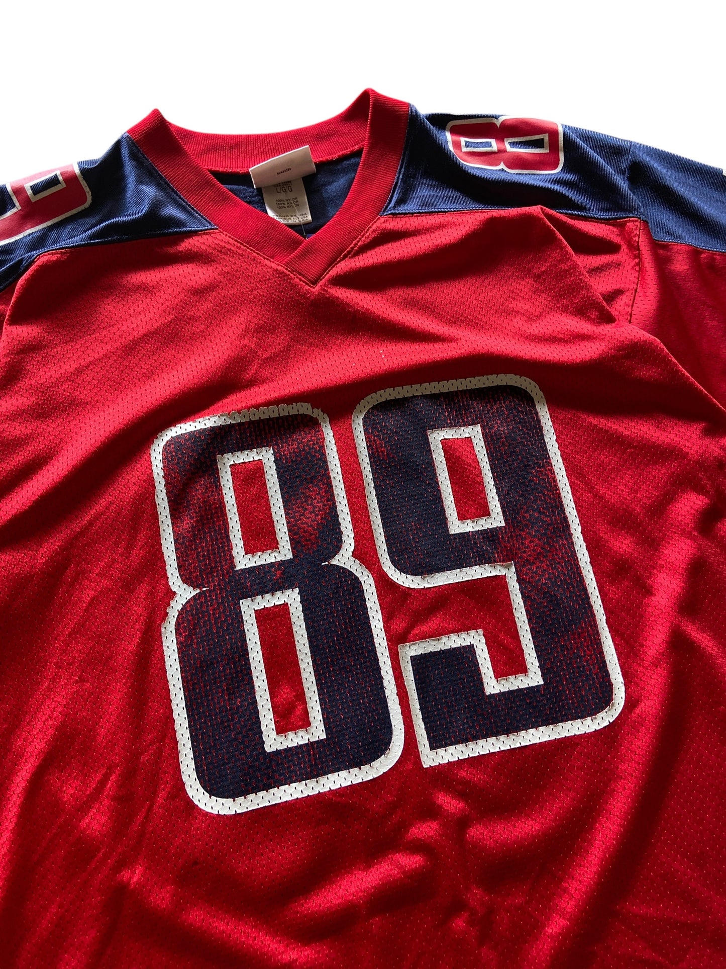Frank Wycheck Alternate Y2K Red Jersey Sz Large