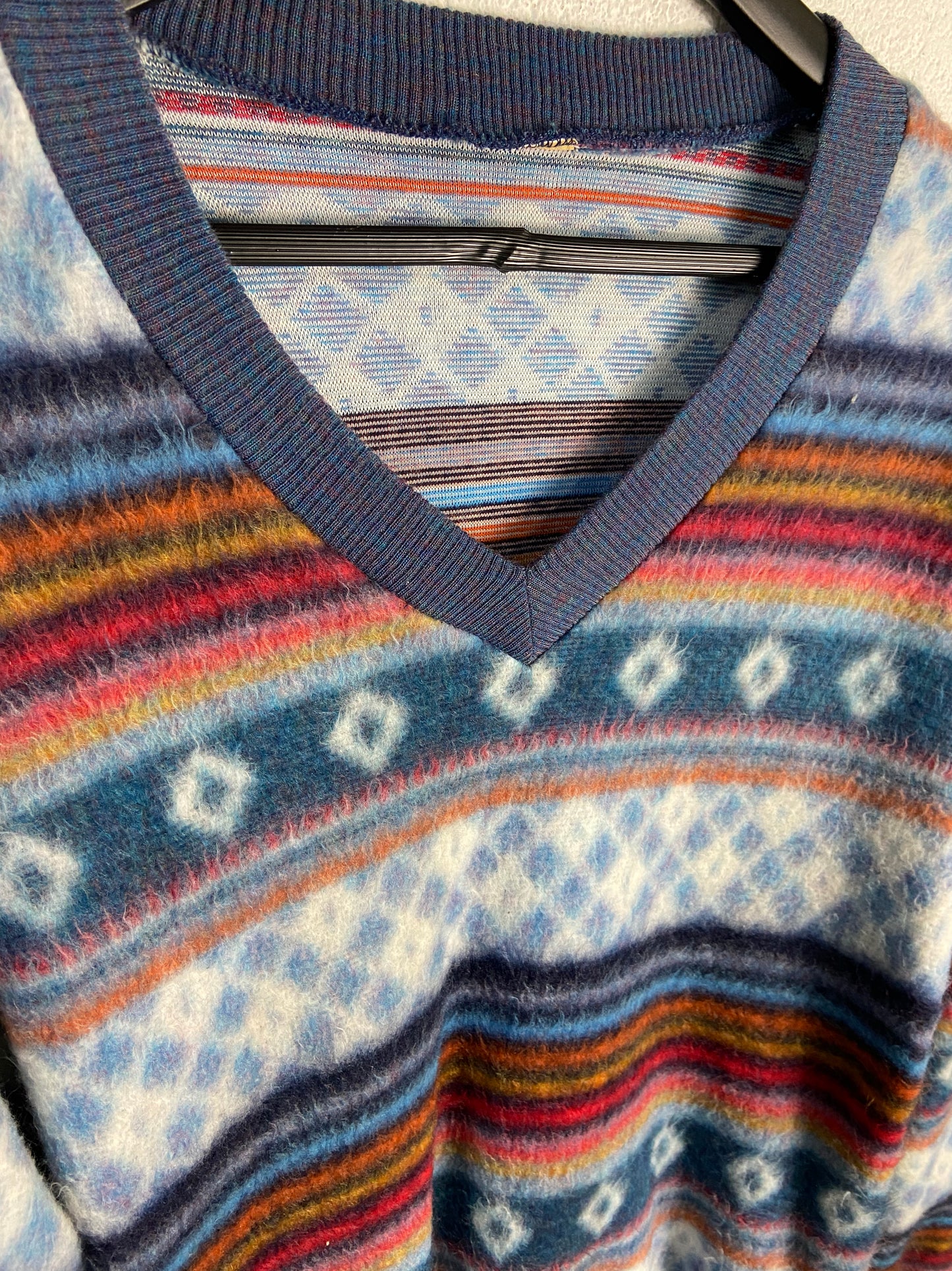 VTG Marni Style V Neck Sweater Sz Med