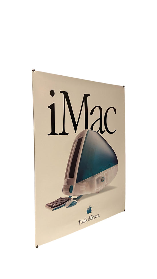 Load image into Gallery viewer, VTG Apple iMac Poster 21.75&amp;quot;x27.75&amp;quot;
