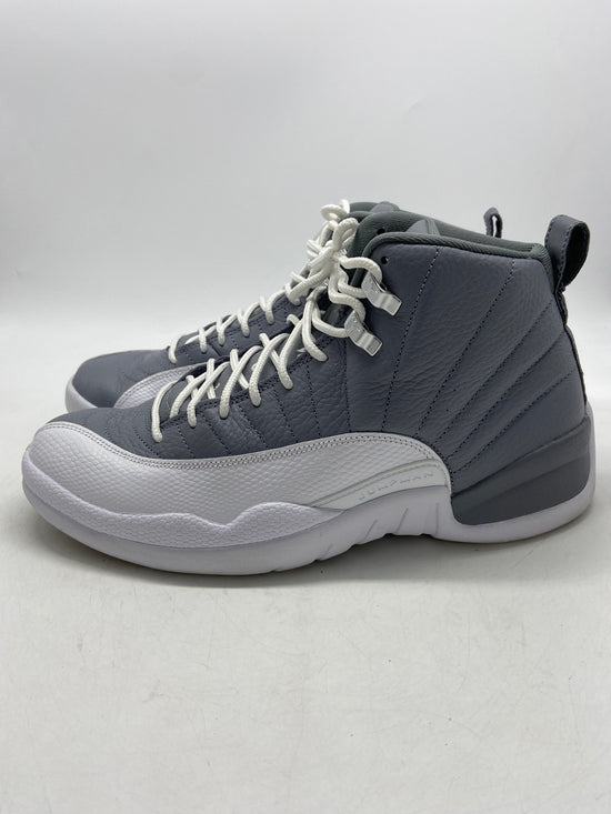 Load image into Gallery viewer, Preowned Air Jordan 12 Retro &amp;#39;Stealth&amp;#39; Sz 10.5M/12W CT8013-015
