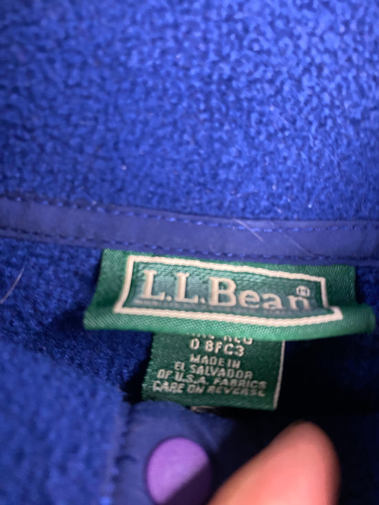 Load image into Gallery viewer, VTG Blue L.L. Bean Button Up Pull Over Size XXL
