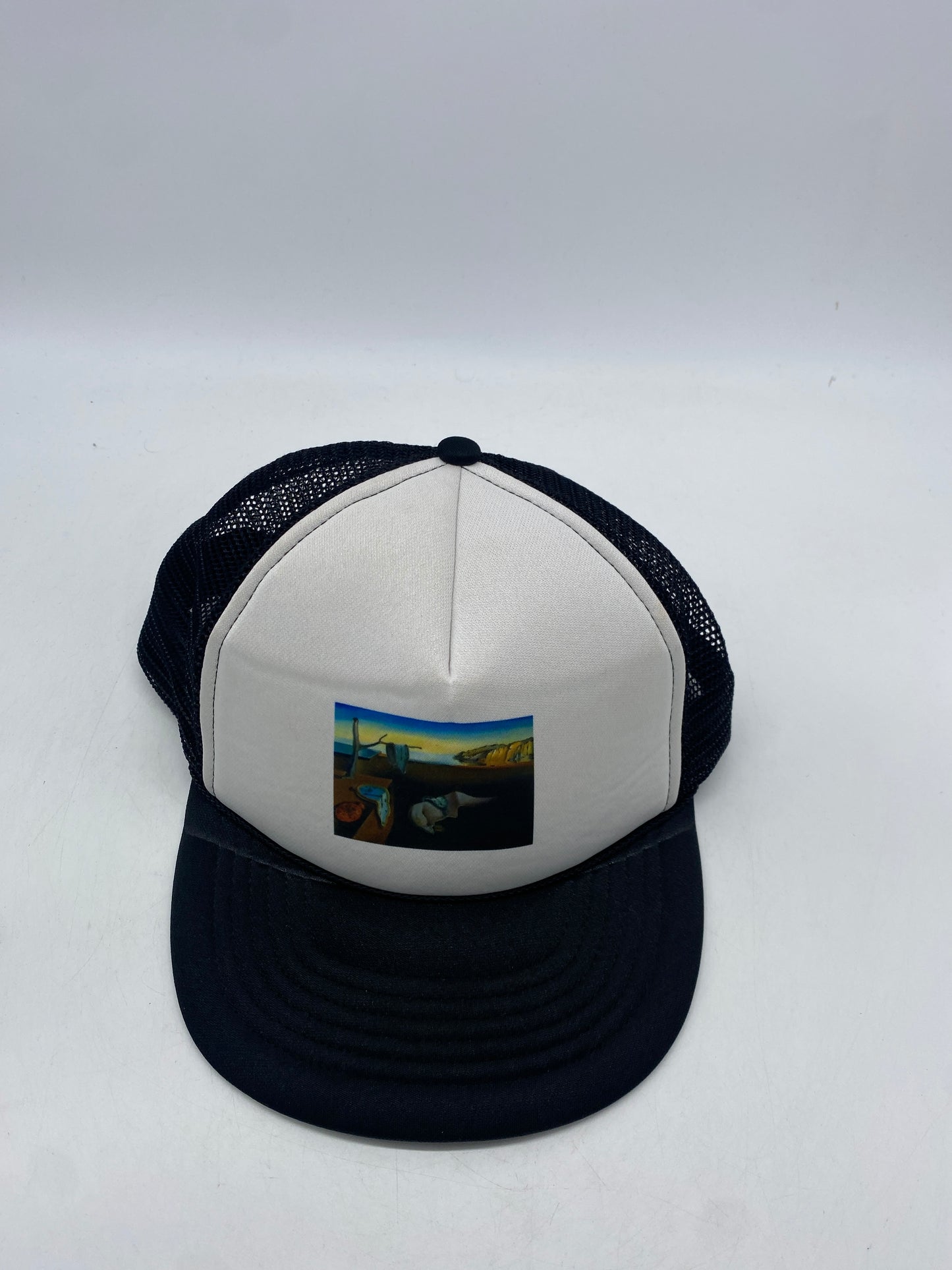 Load image into Gallery viewer, Vtg Salvador Dali &amp;quot;Time&amp;quot; Trucker Hat
