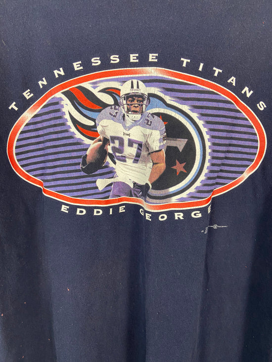 VTG Tennessee Titans Eddie George Tee Sz M