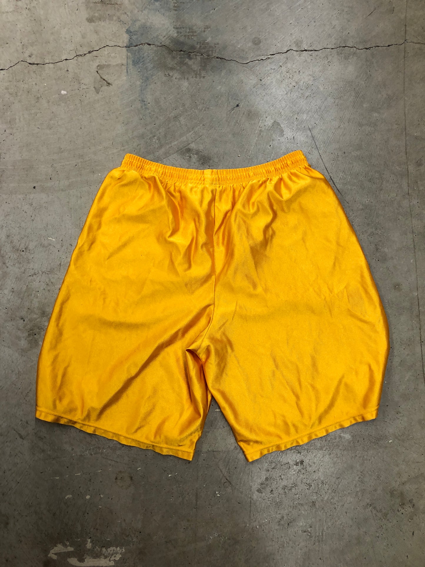VTG Nike Yellow Short Sz L